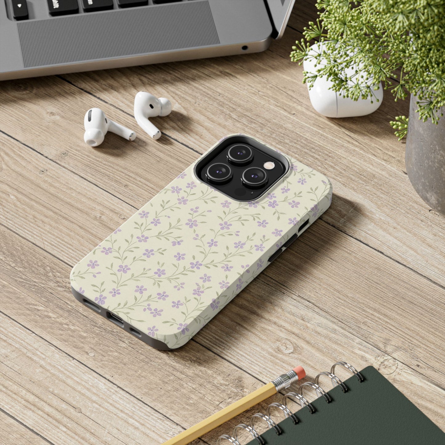 Lavender Meadow - Protective Phone Case