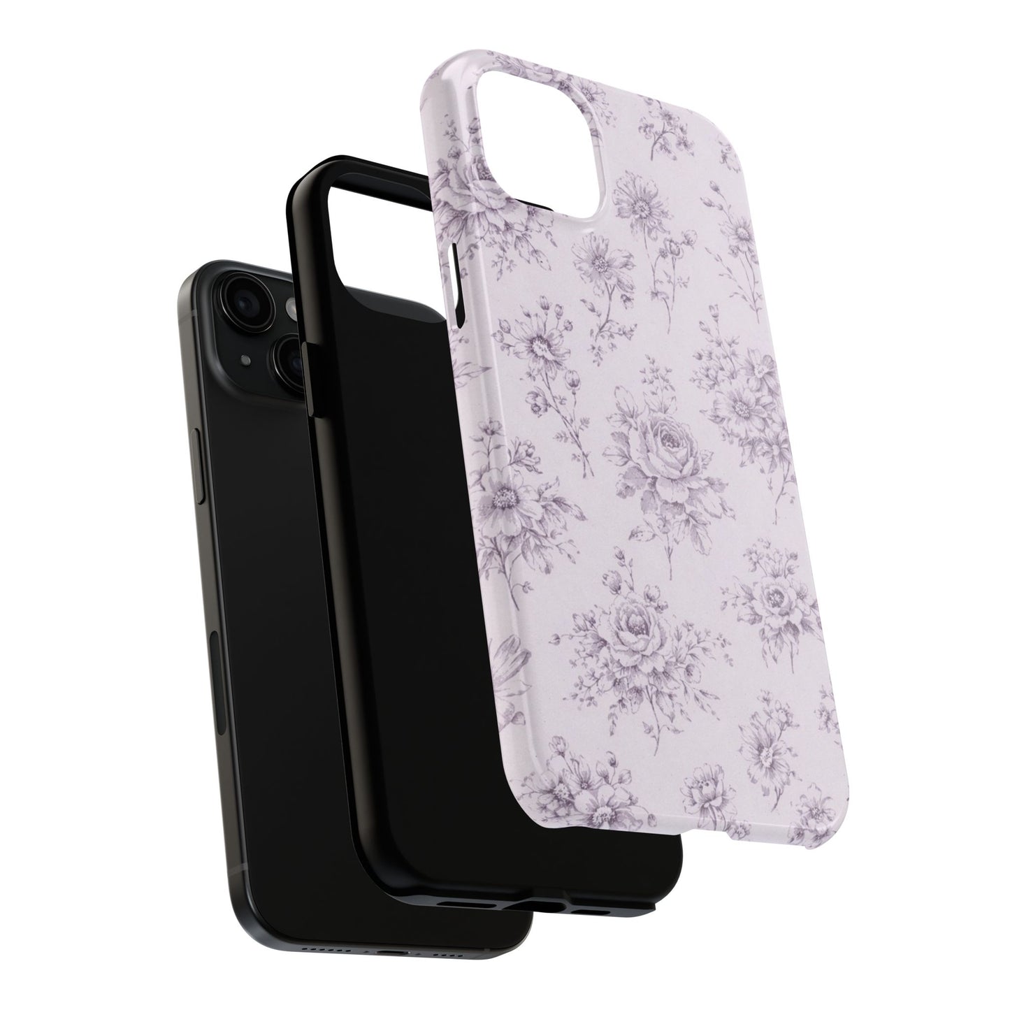 Lavender Bouquet - Protective Phone Case