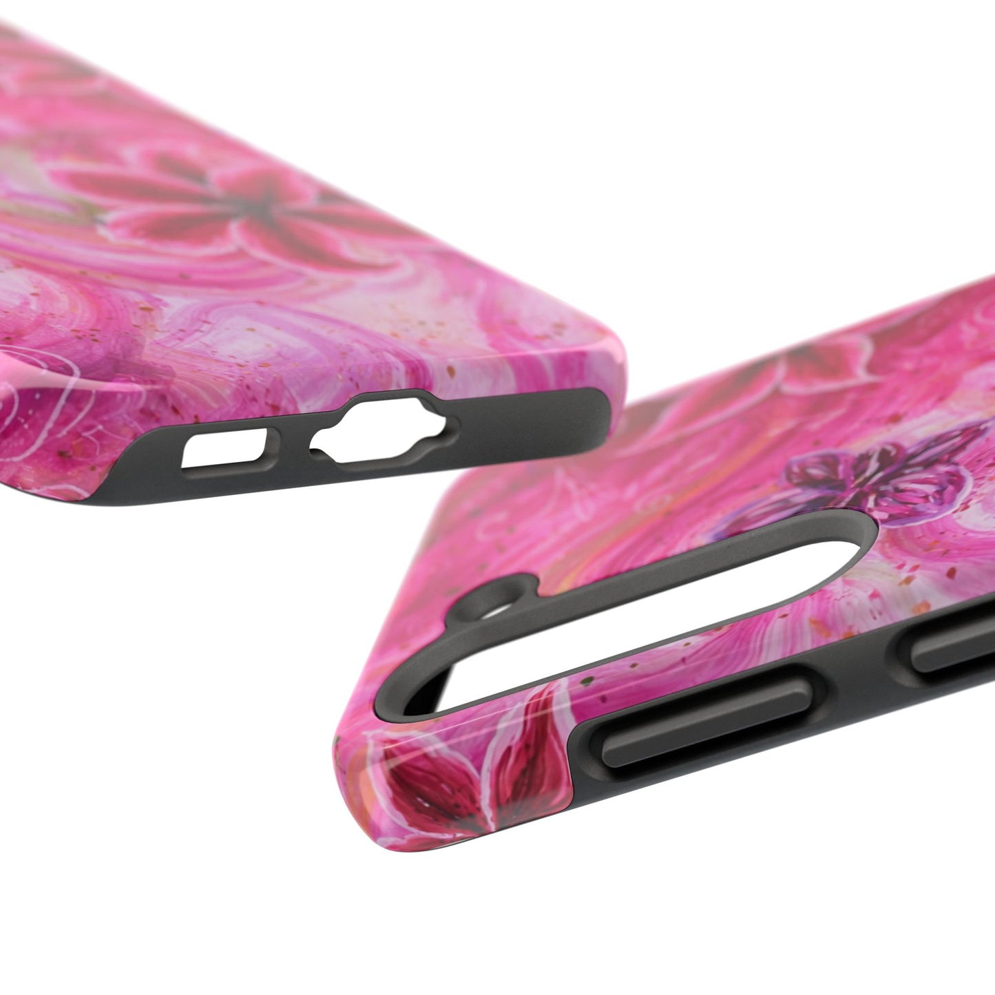 Watercolor Hibiscus - Protective Phone Case