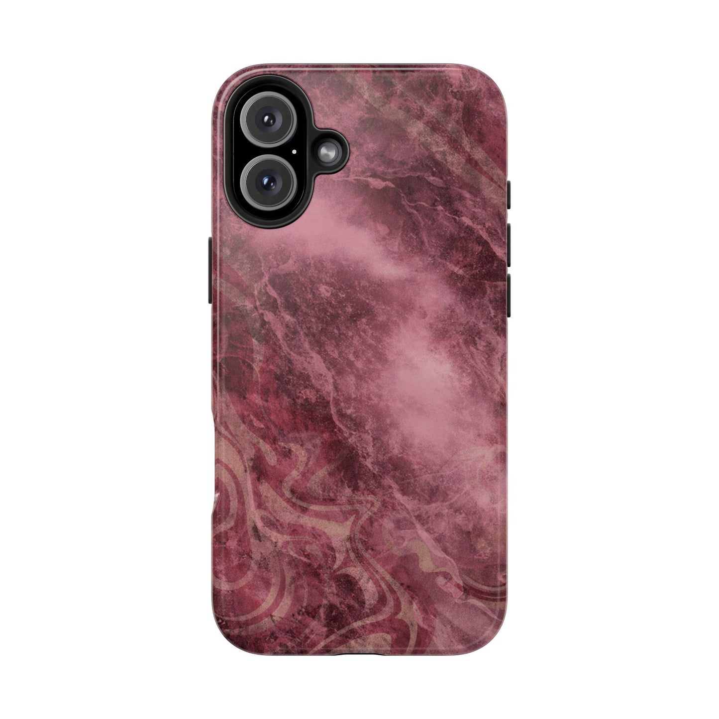 Marble Magenta - Protective Phone Case