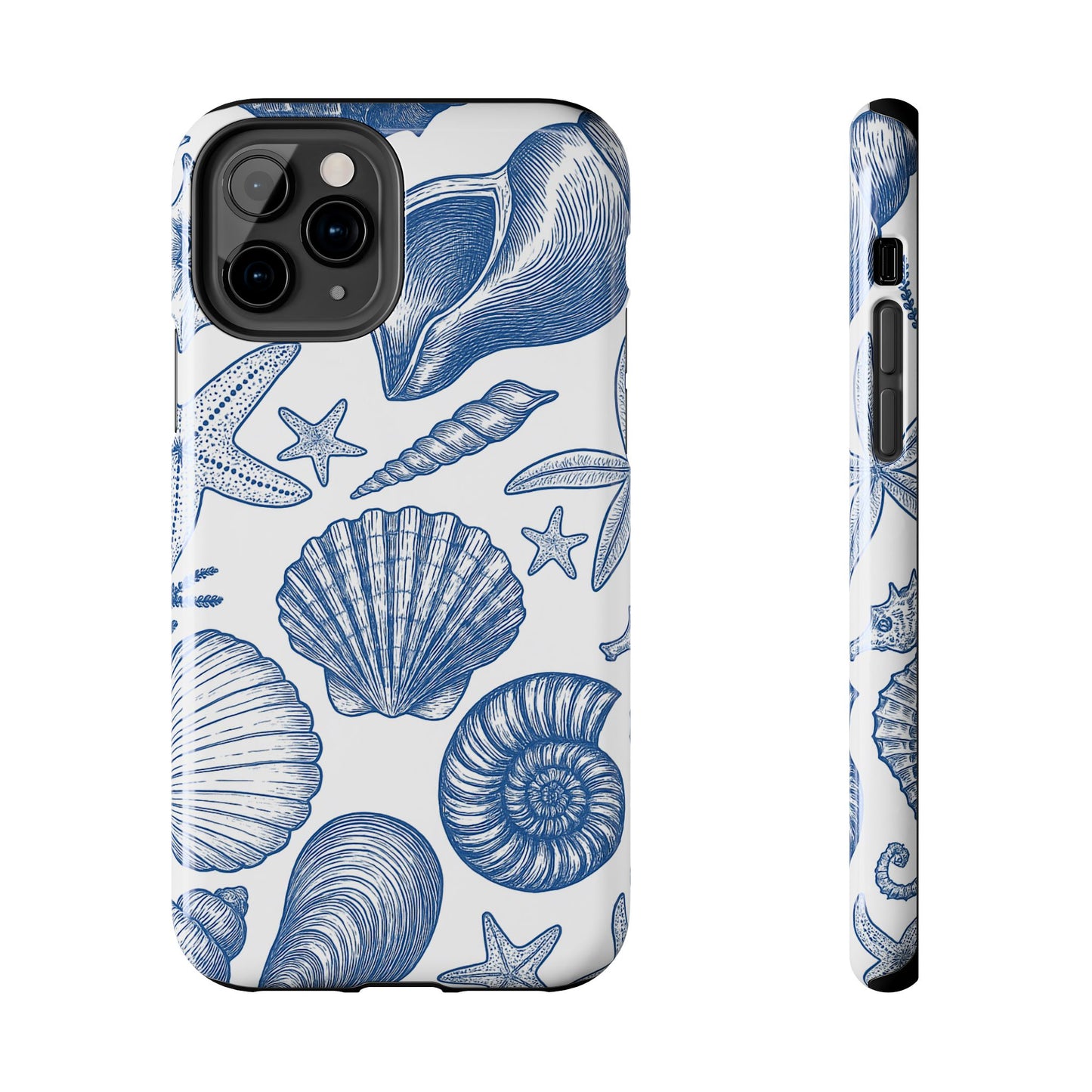 Seashells by the Shore - Protective Phone Case