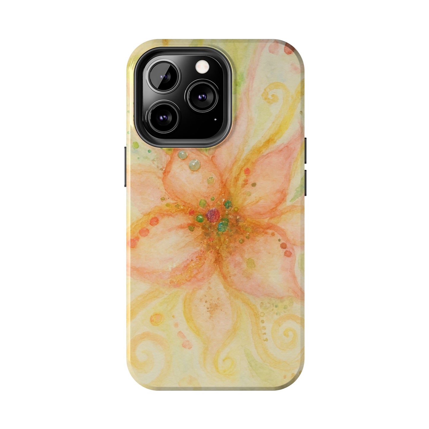 Shimmery Flower - Protective Phone Case