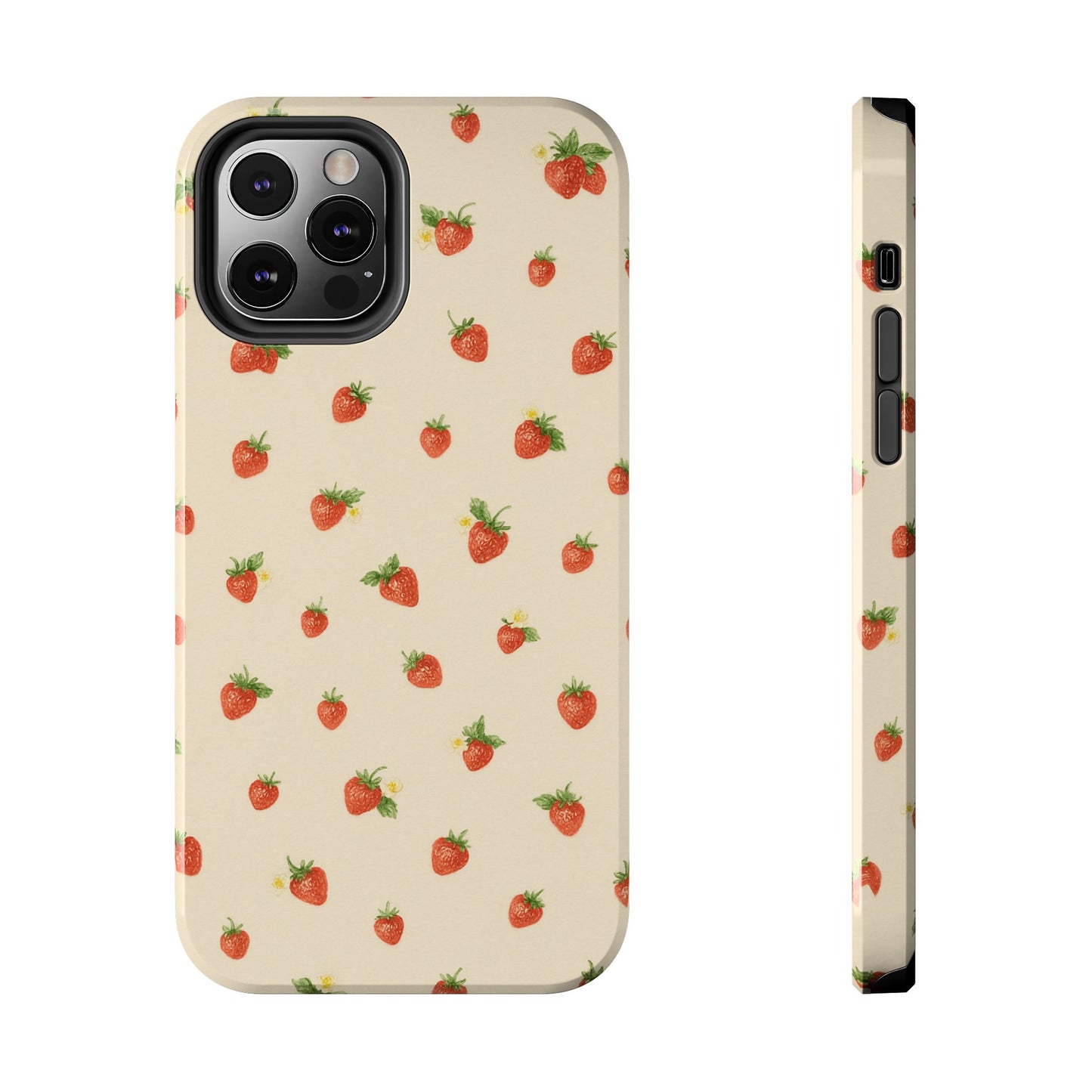 Strawberry Picking - Protective Phone Case