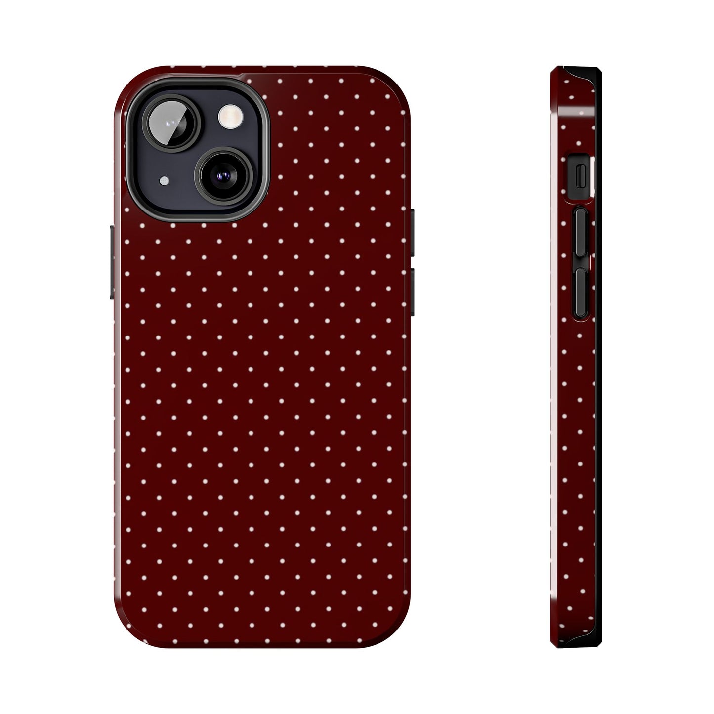 Red Polka Dots - Protective Phone Case