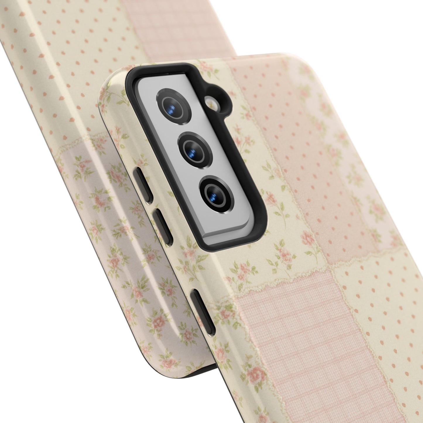 Floral Patchwork Quilt - Protective Phone Case