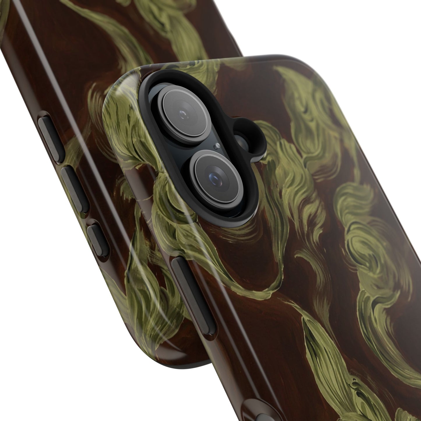 Magnolia Stained Glass - Protective Phone Case
