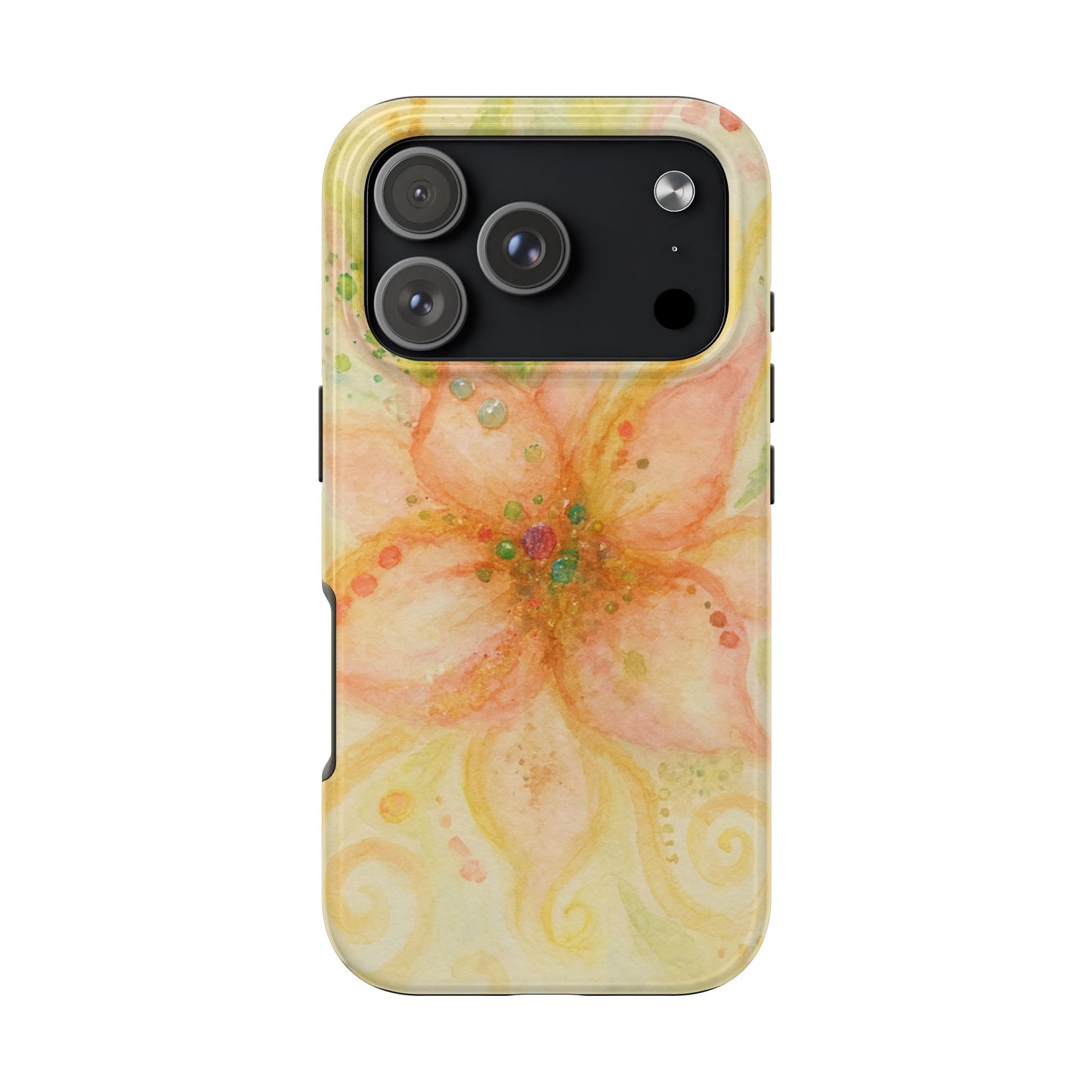 Shimmery Flower - Protective Phone Case