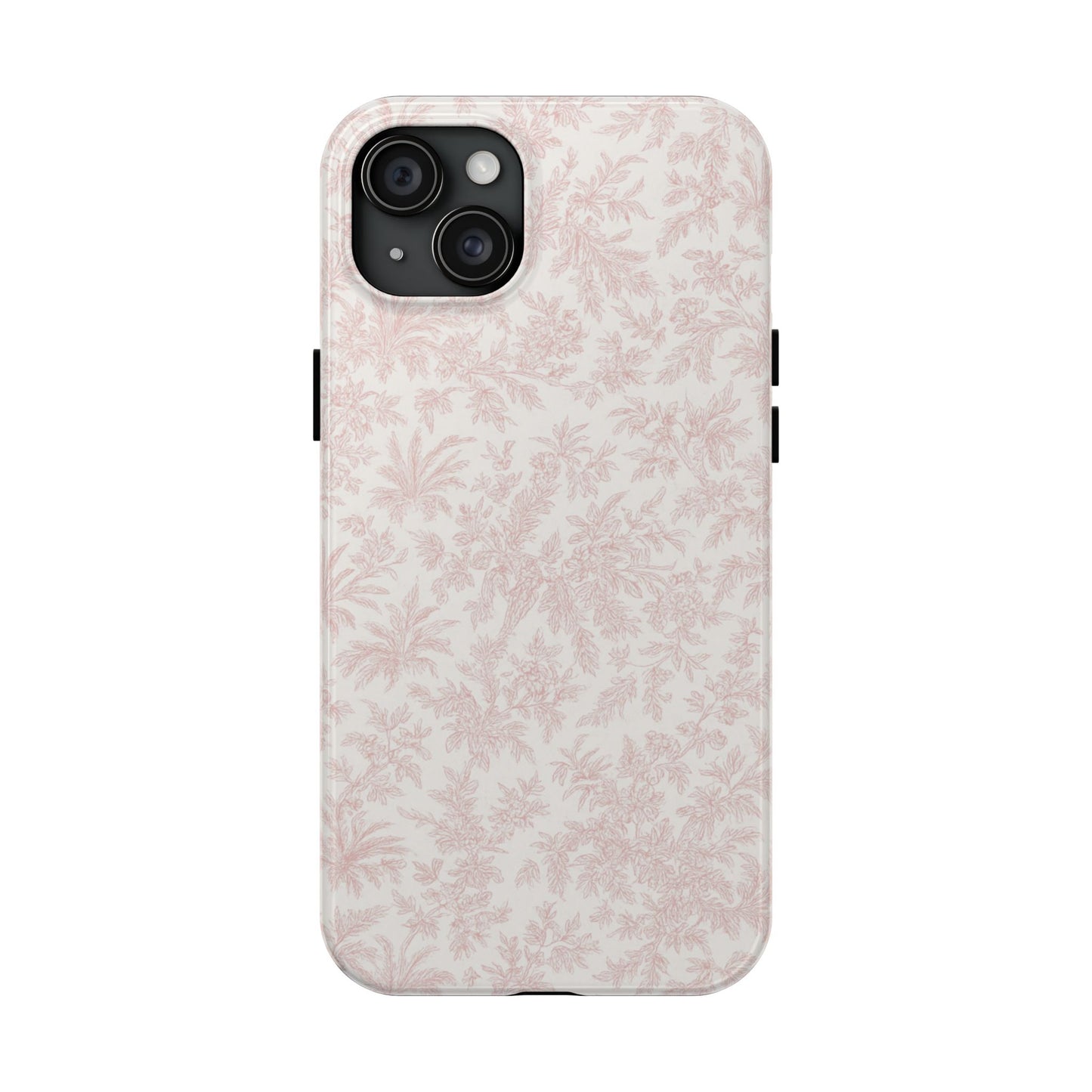 Blush Pink Floral - Protective Phone Case