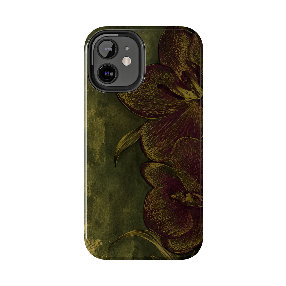 Olive Orchid - Protective Phone Case