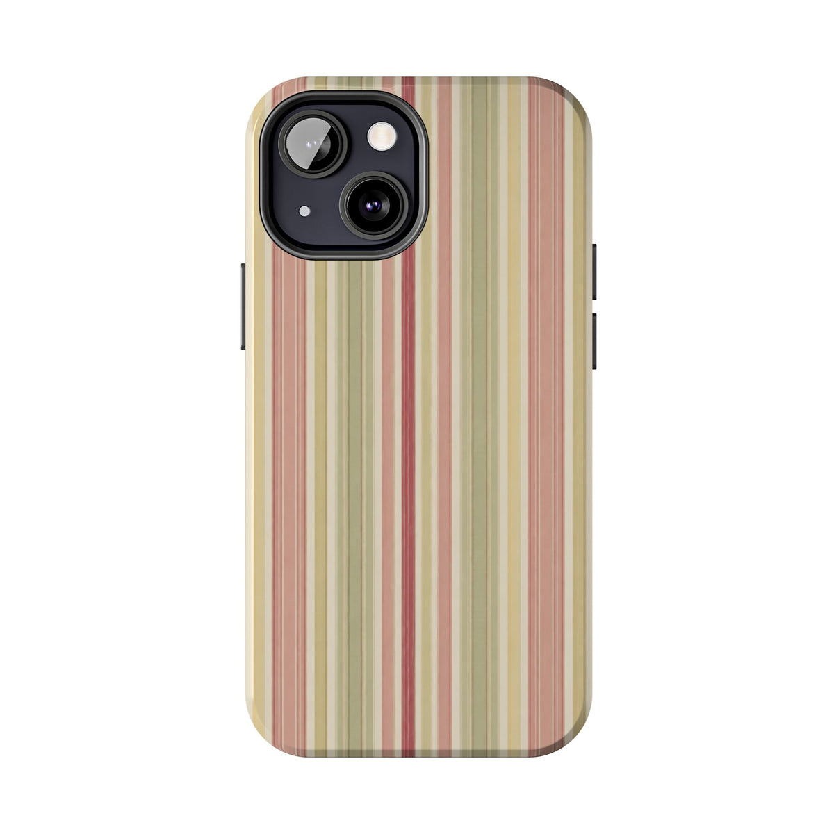 Rosewood Stripe - Protective Phone Case