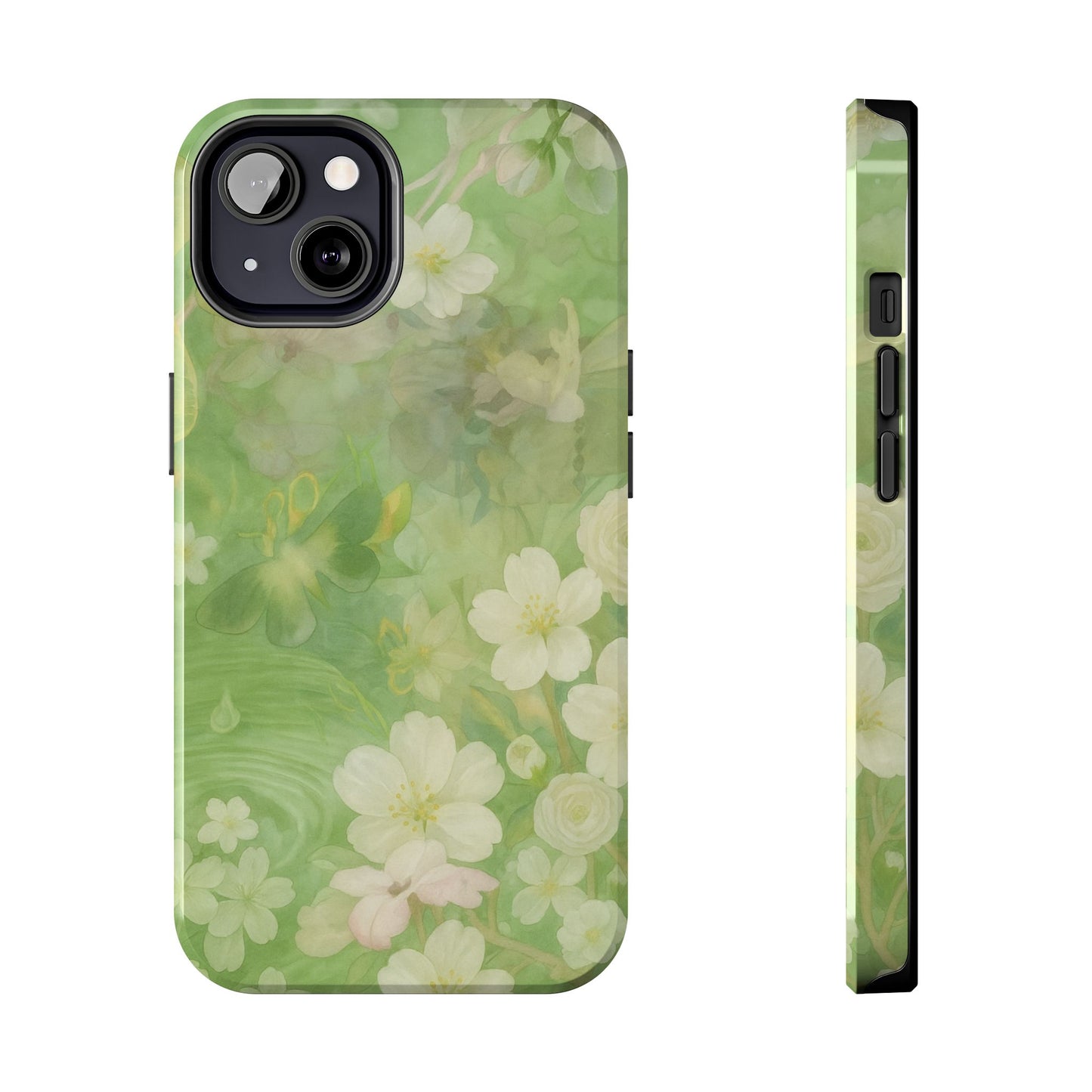 Sage Blossom - Protective Phone Case