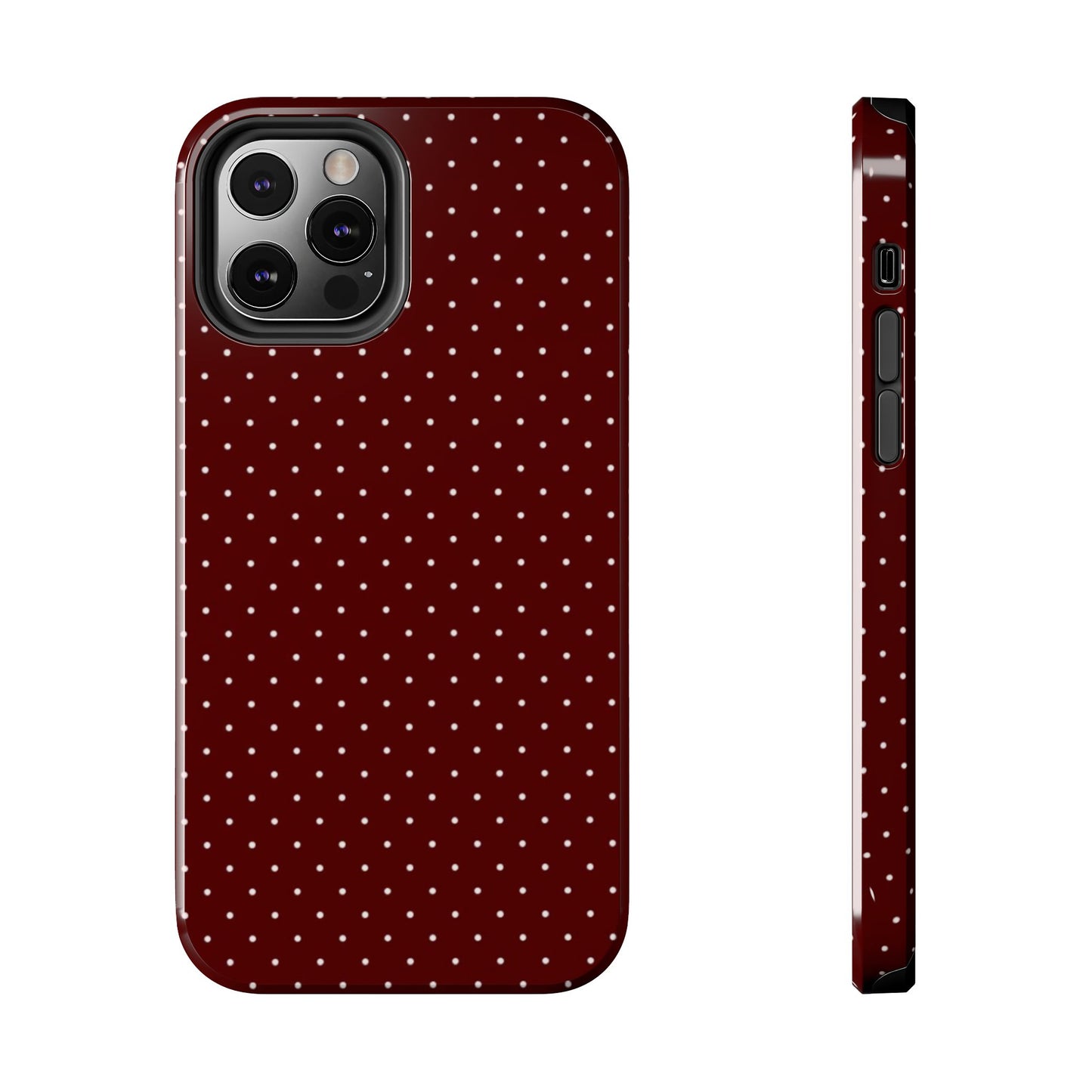 Red Polka Dots - Protective Phone Case
