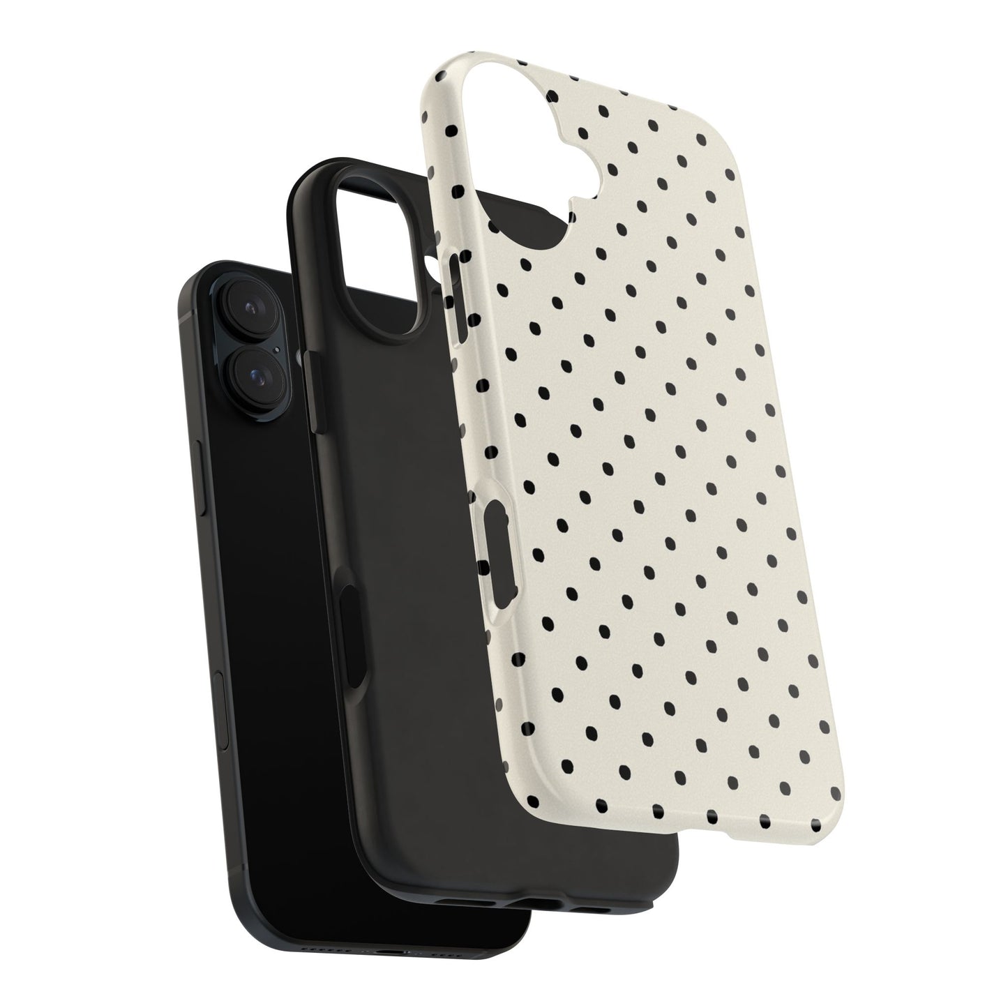 Vintage Polka Dots - Protective Phone Case