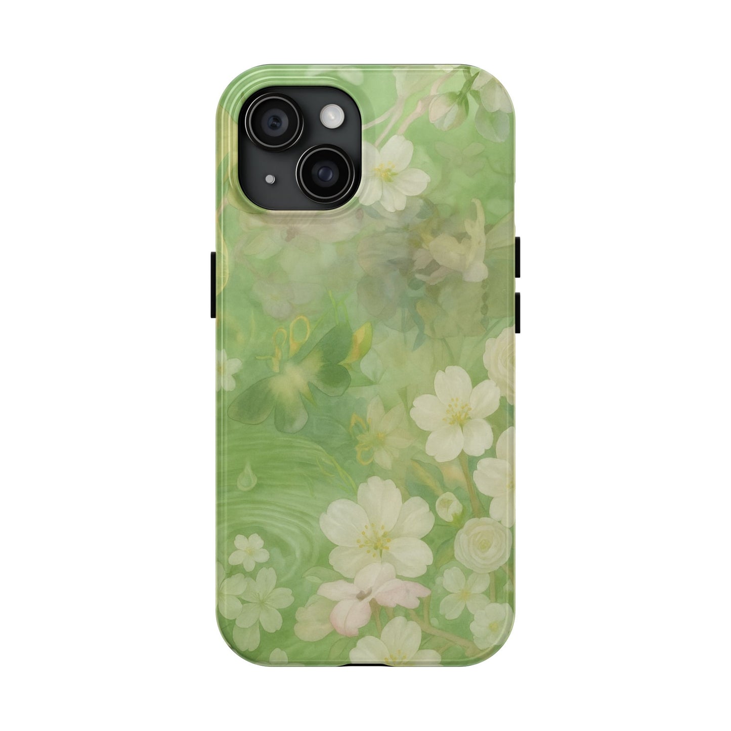 Sage Blossom - Protective Phone Case