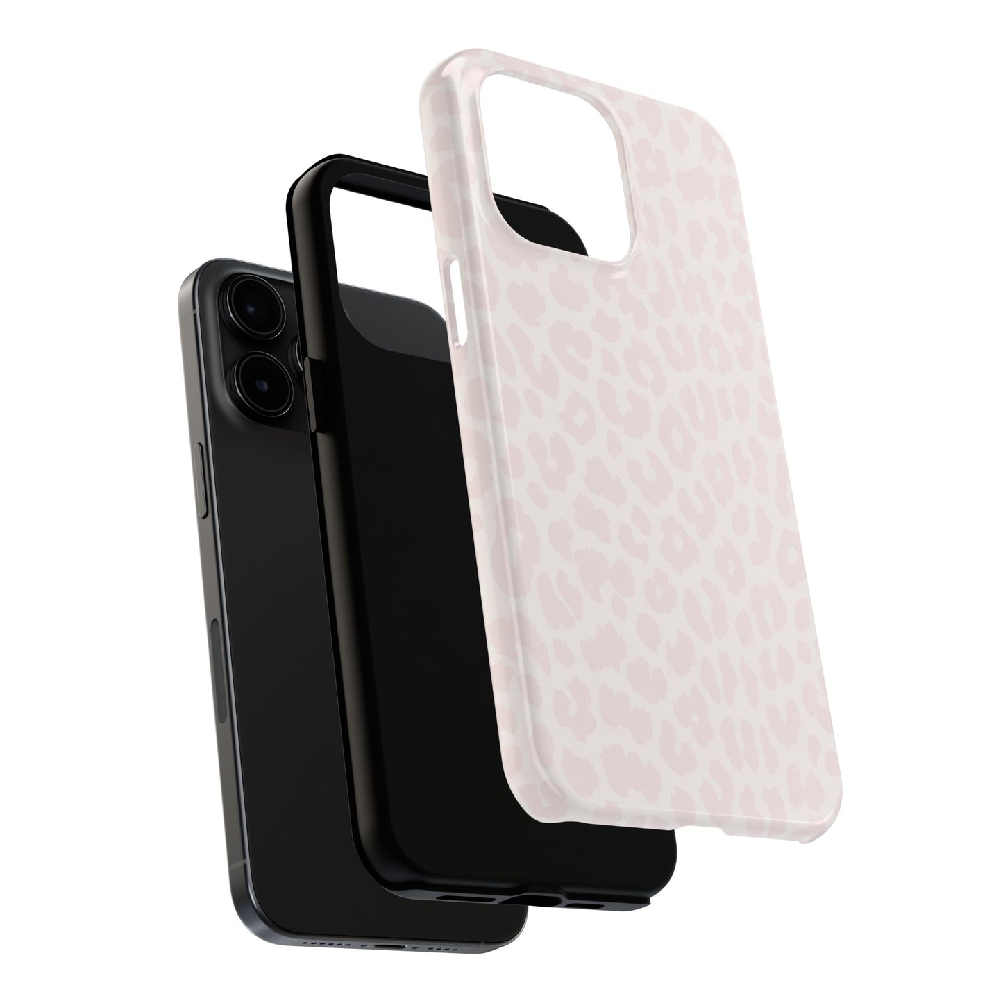 Petal Pink Leopard - Protective Phone Case