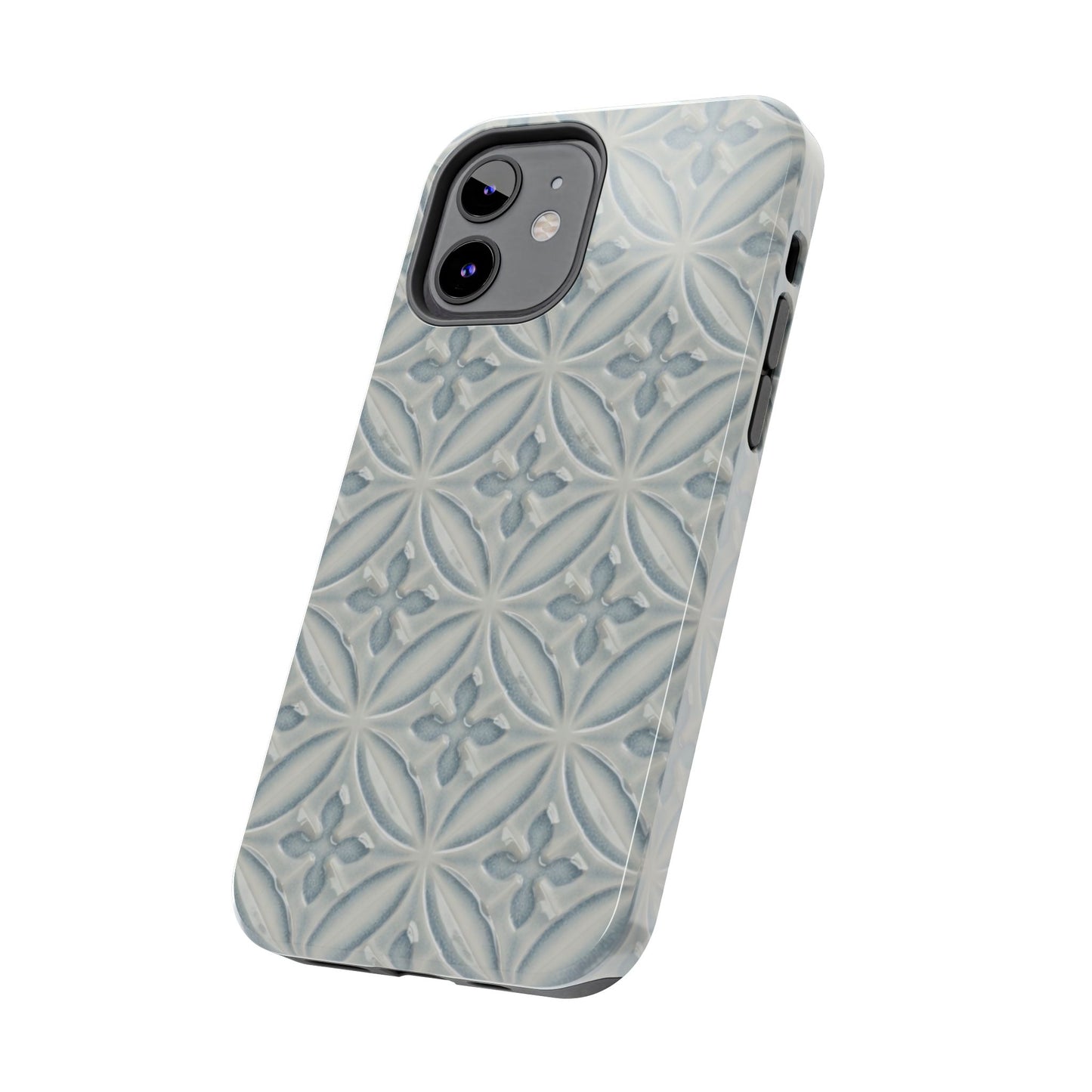 Vintage Blue Tile - Protective Phone Case