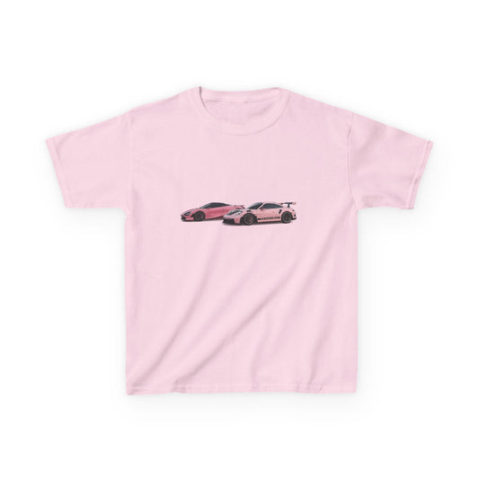 Pink Sports Car - Baby Tee