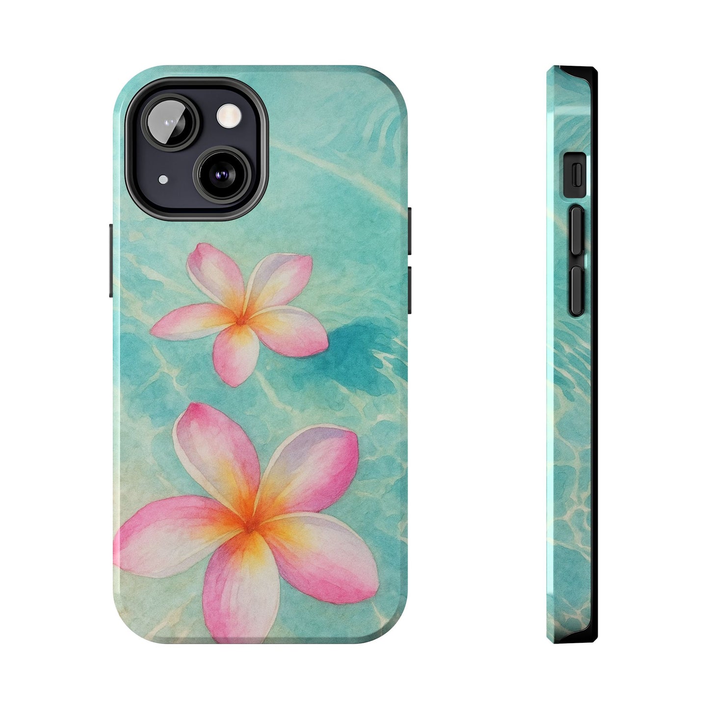 Tropical Flowers - Protective Phone Case