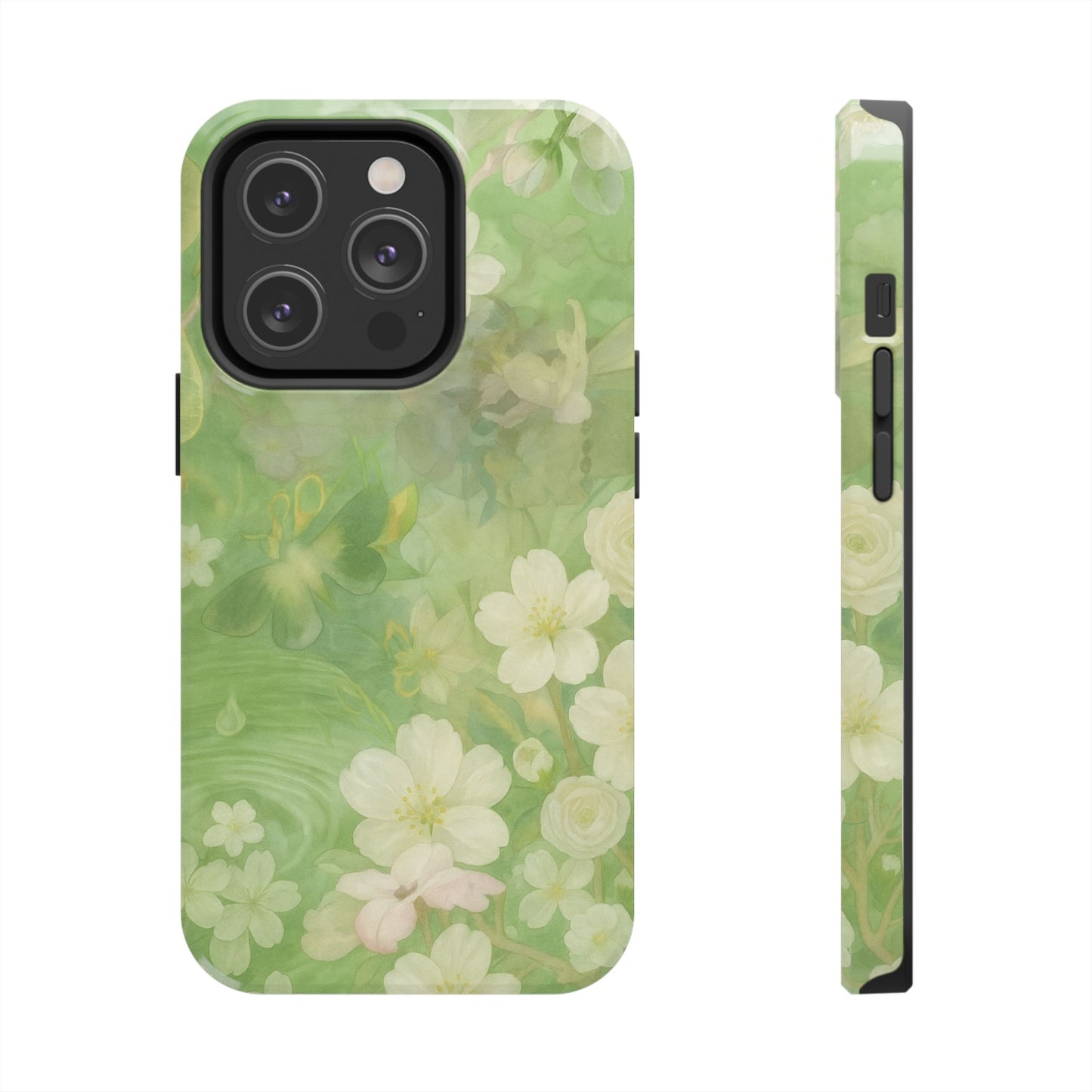 Sage Blossom - Protective Phone Case