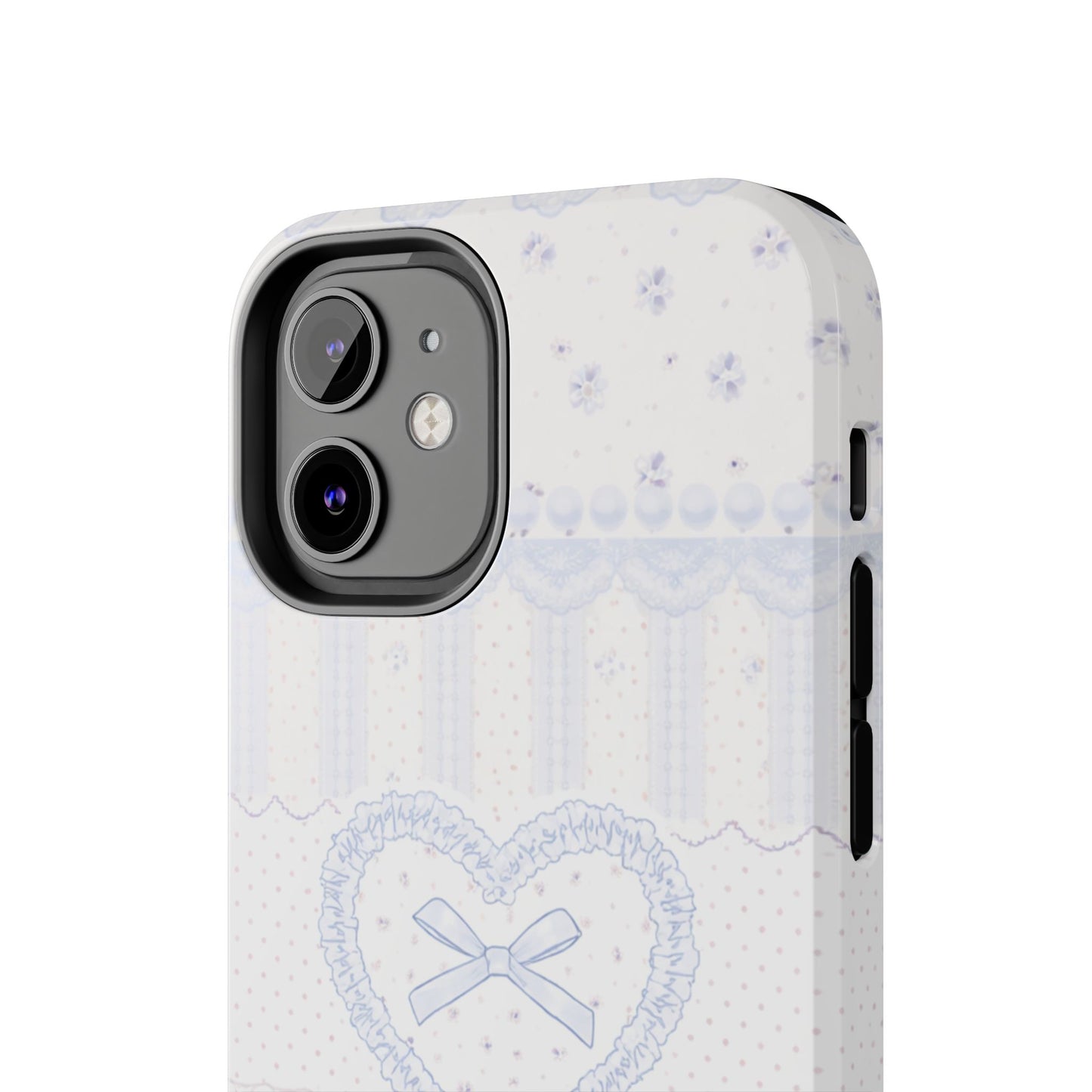 Coquette Blue Lace - Protective Phone Case