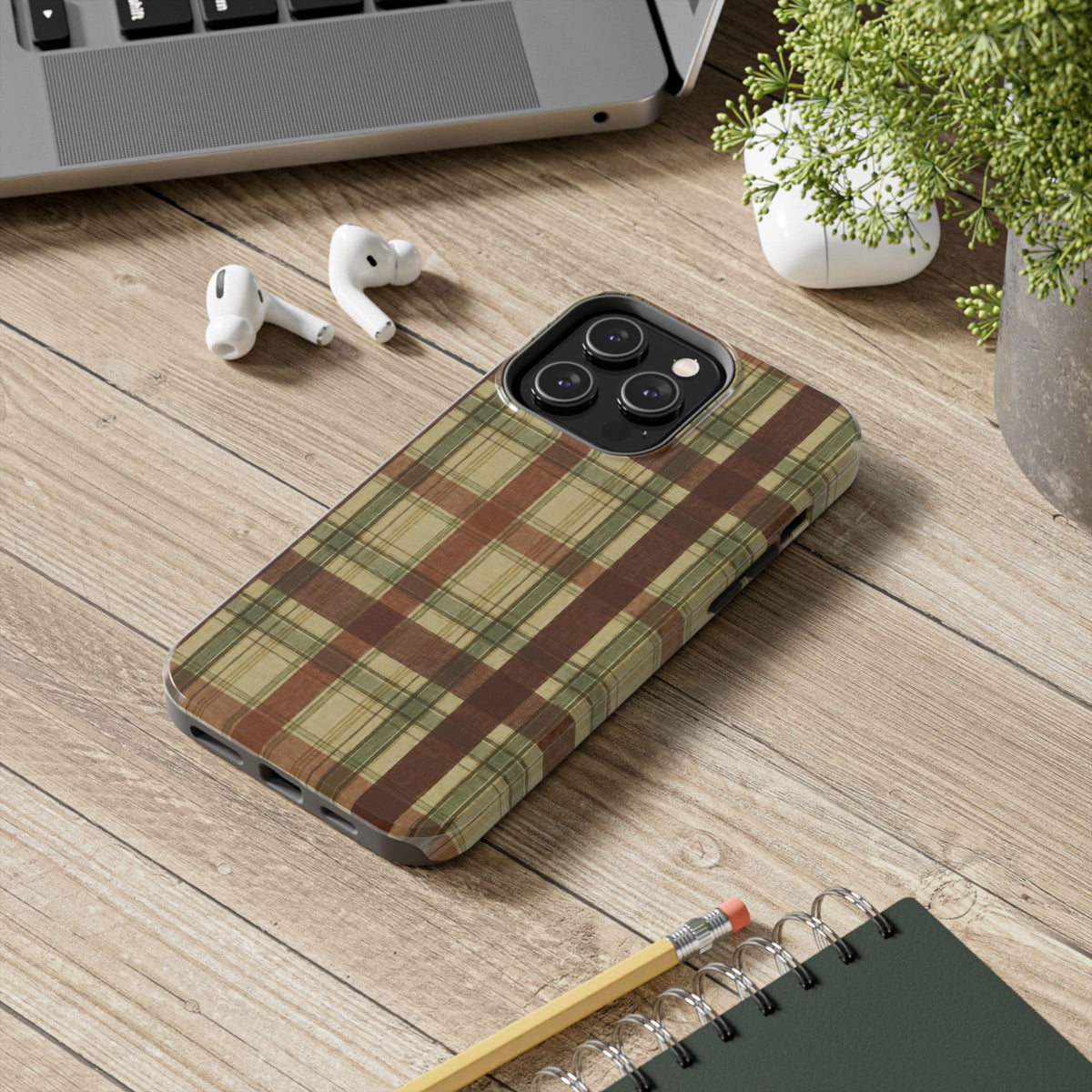 Autumn Plaid - Protective Phone Case