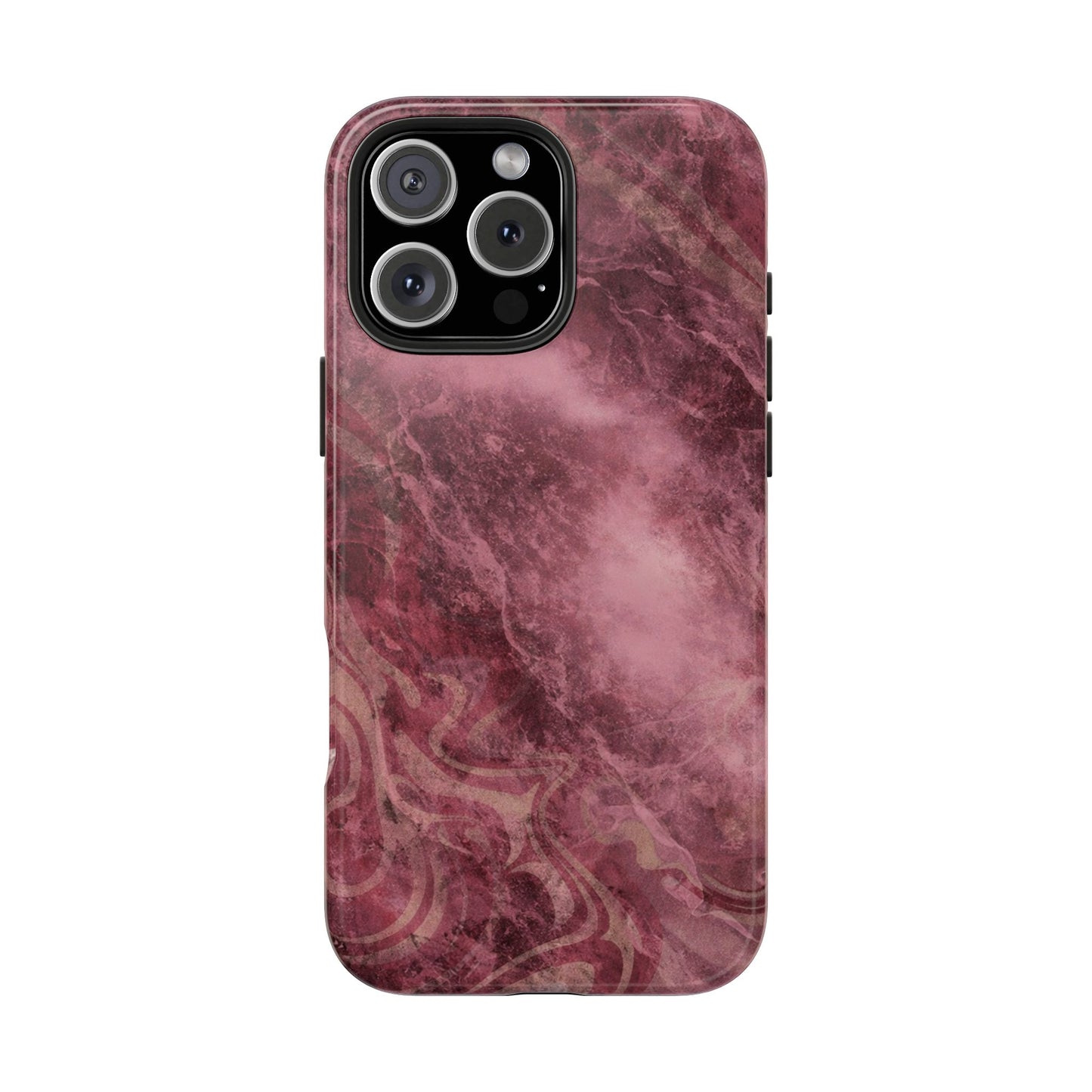 Marble Magenta - Protective Phone Case