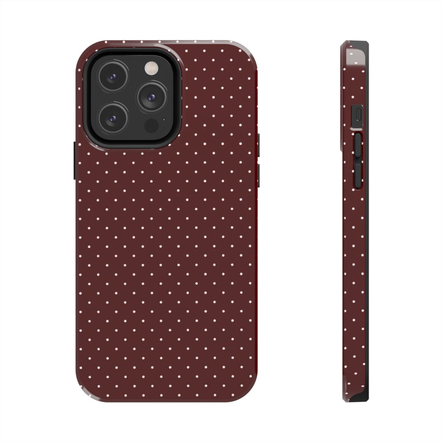 Red Polka Dots - Protective Phone Case