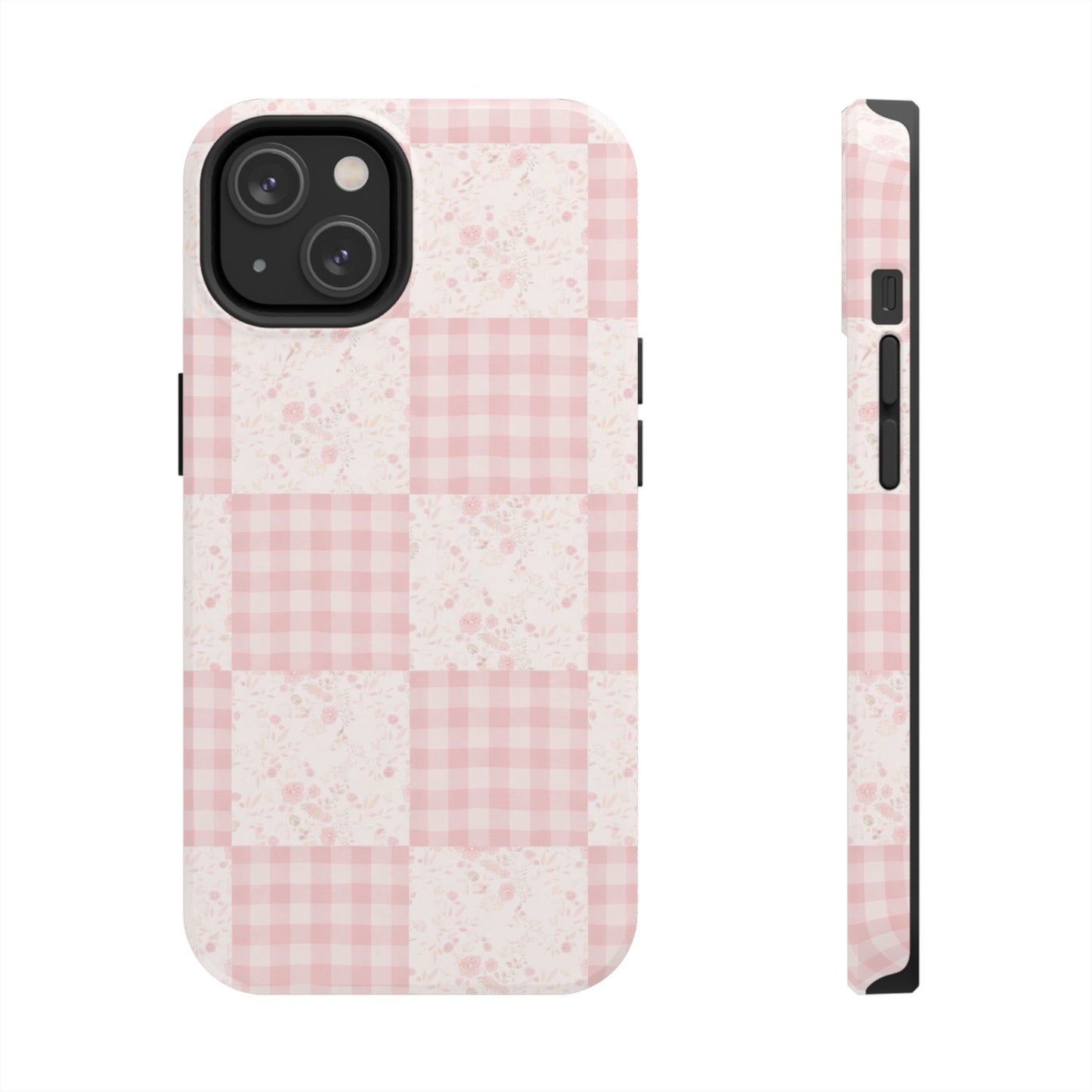 Baby Pink Quilt - Protective Phone Case