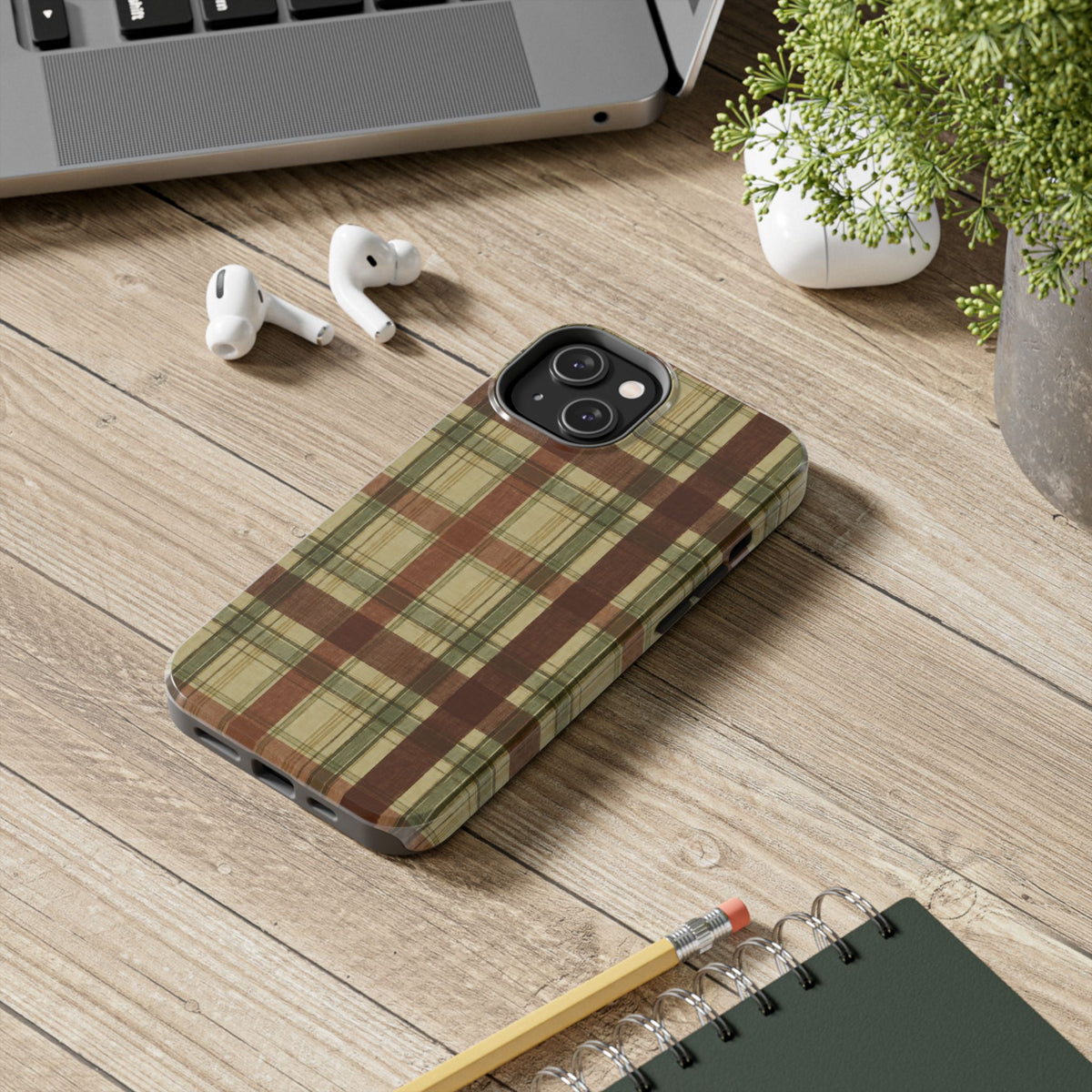 Autumn Plaid - Protective Phone Case