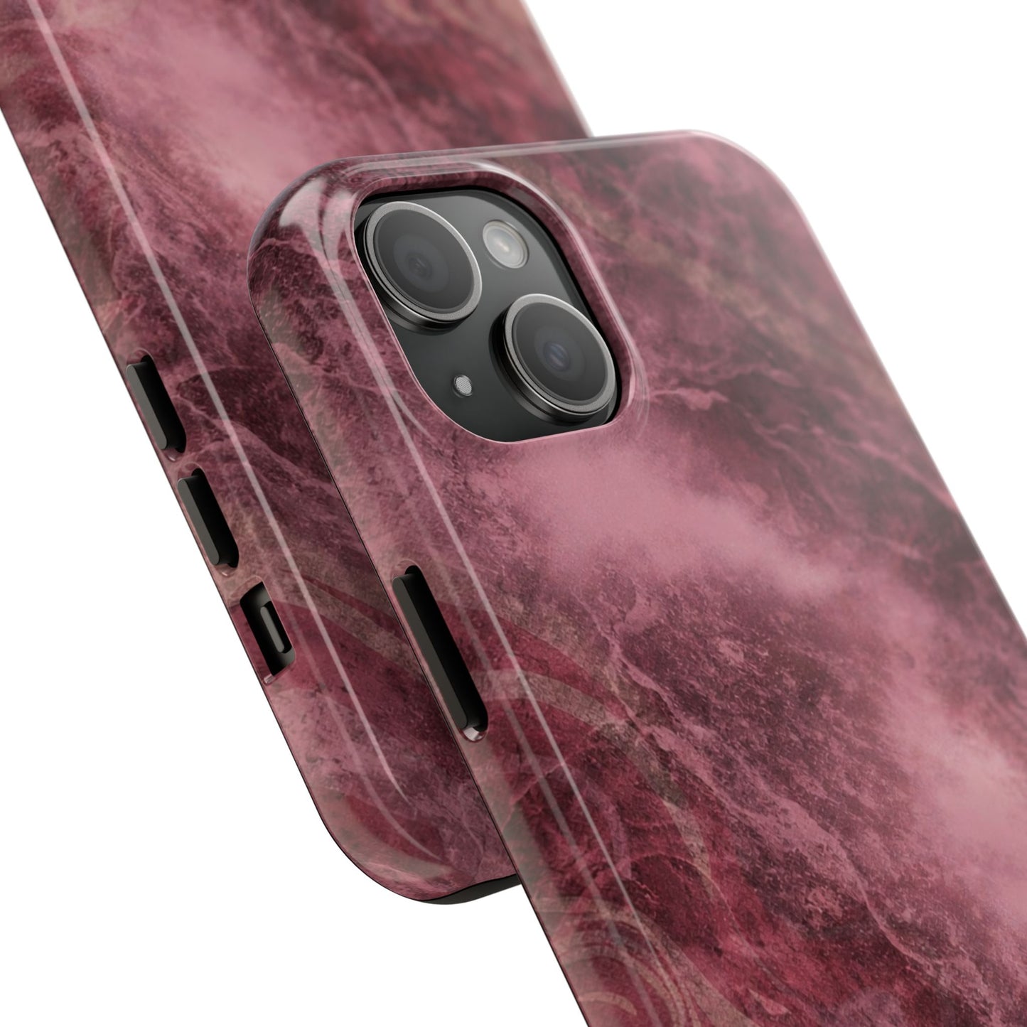Marble Magenta - Protective Phone Case