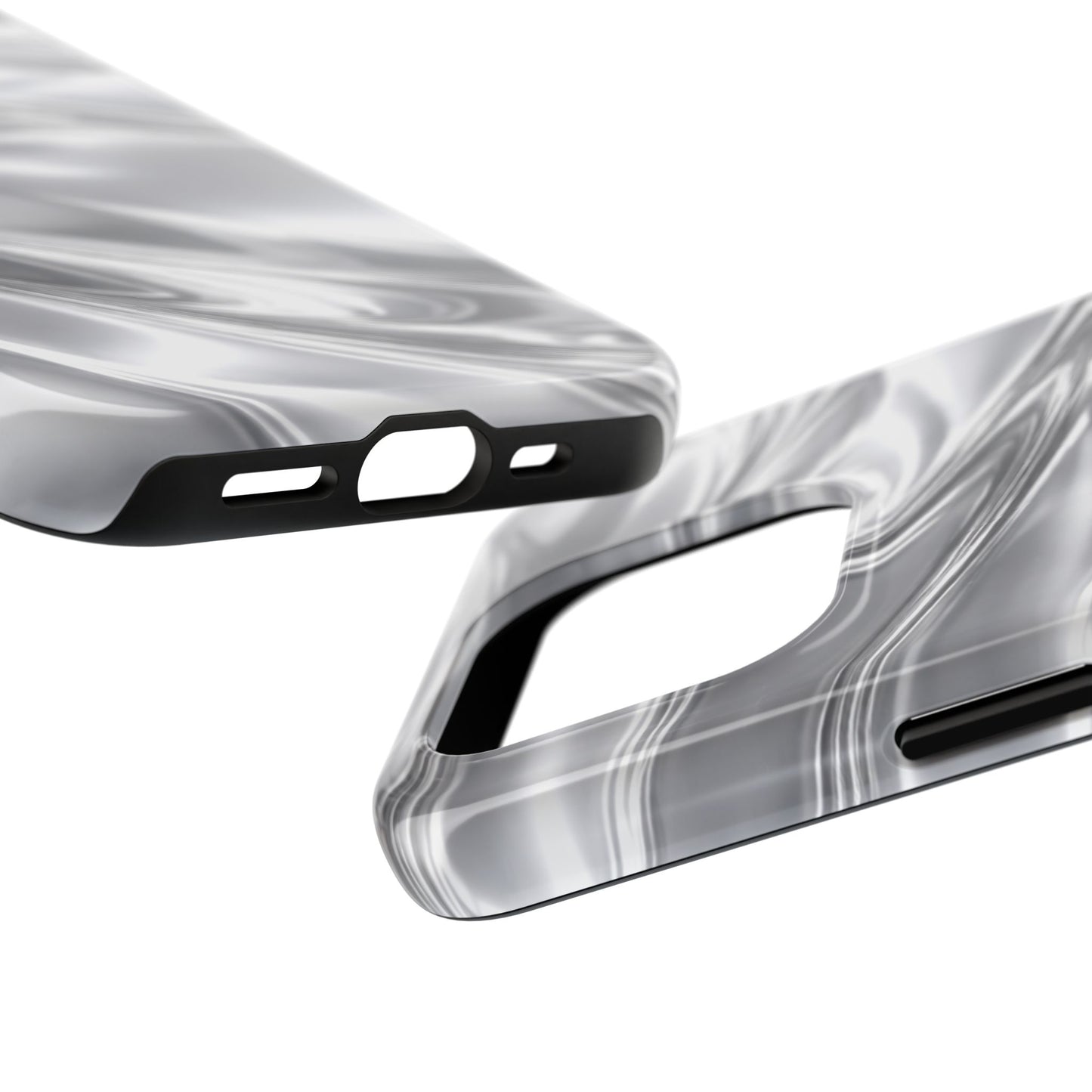 Silver Metallic - Protective Phone Case