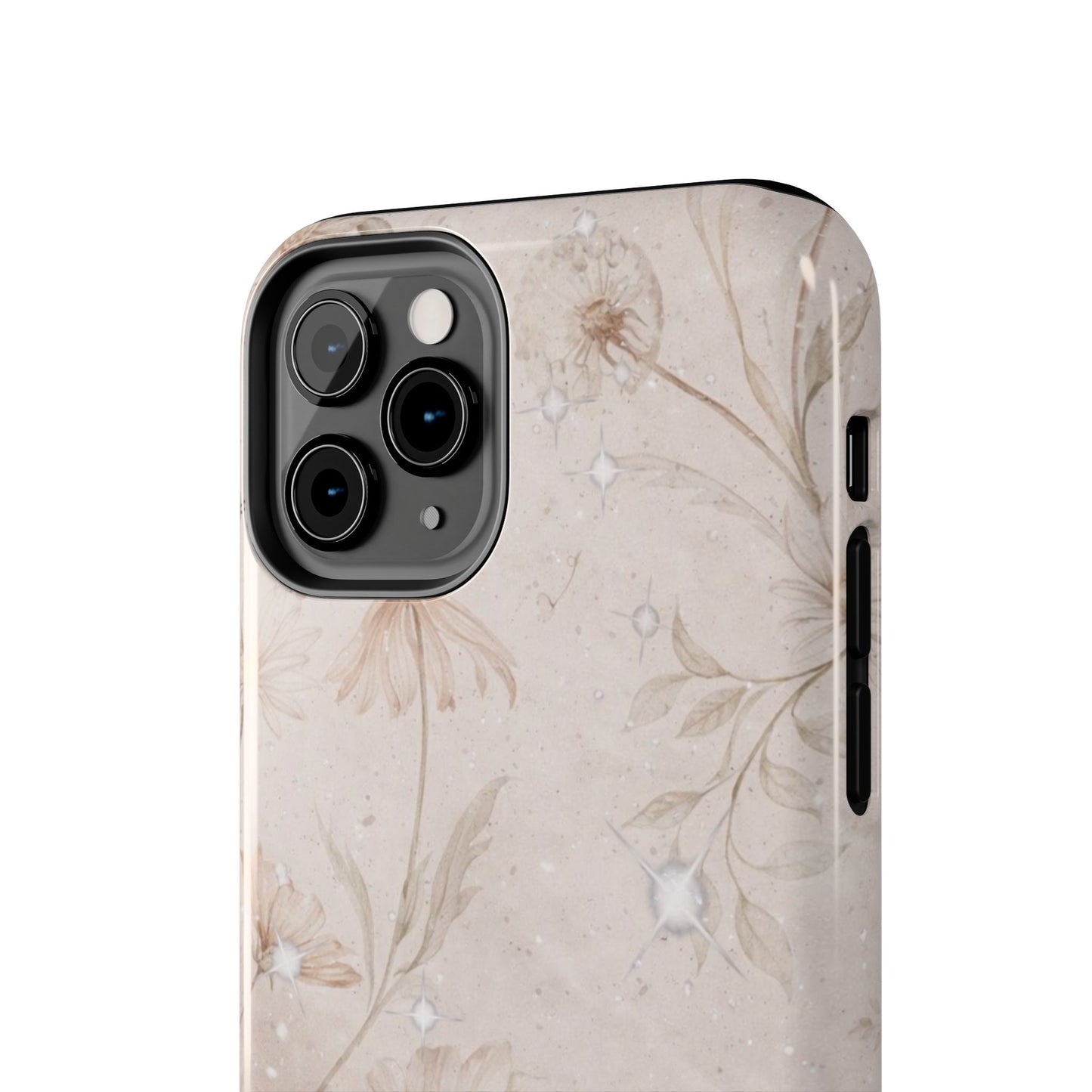 Beige Bloom - Protective Phone Case