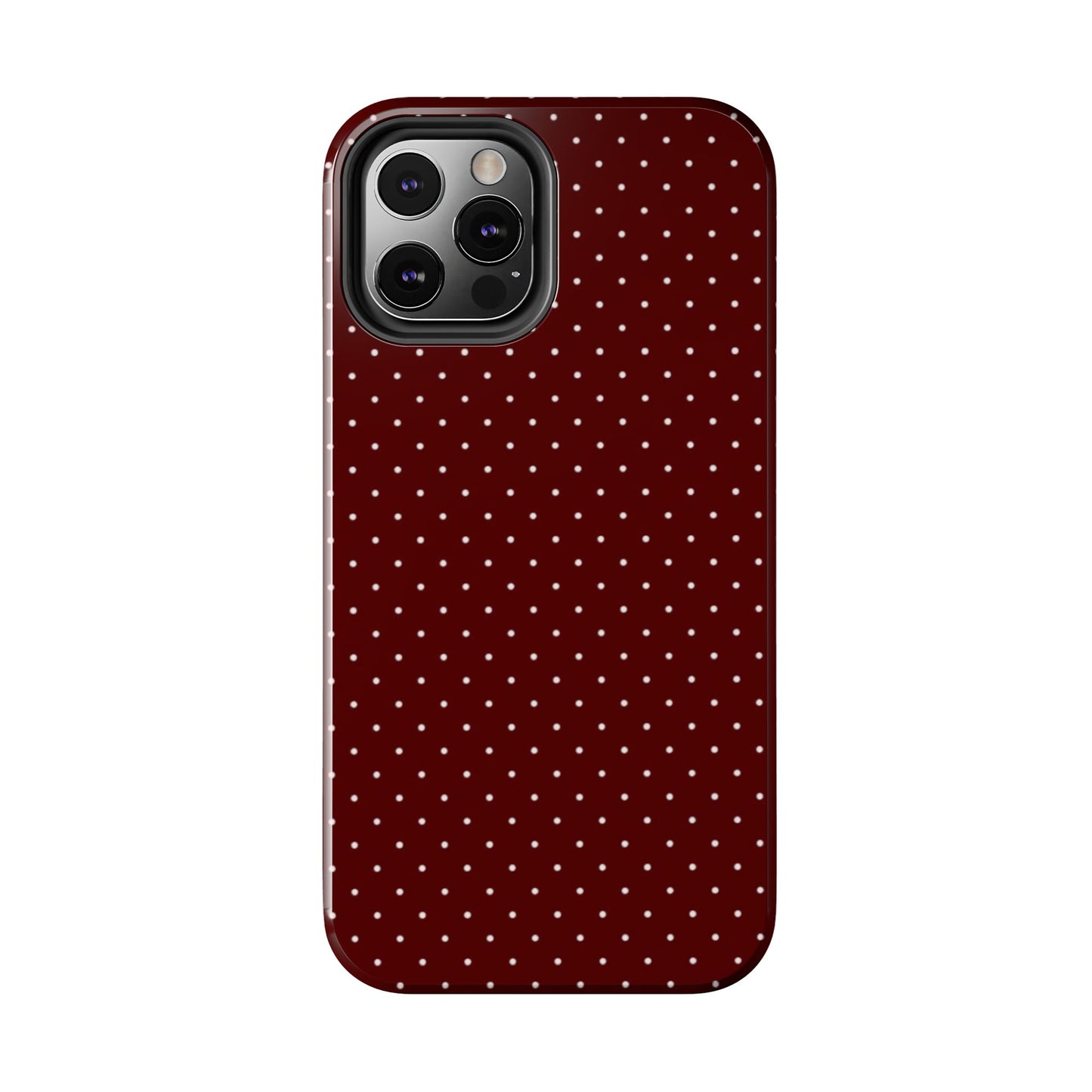 Red Polka Dots - Protective Phone Case