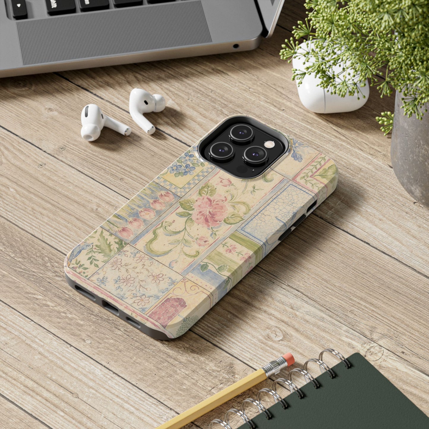 Floral Patchwork - Protective Phone Case