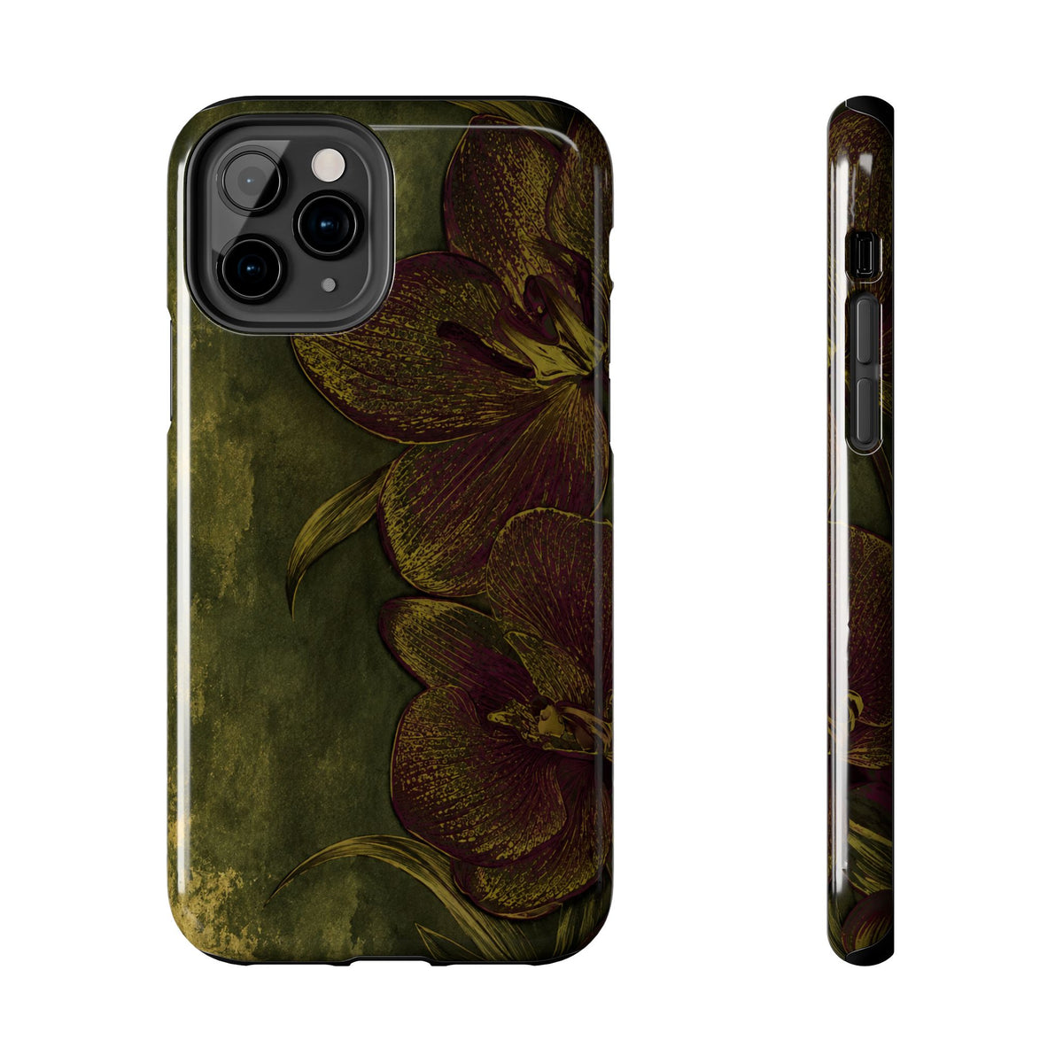 Olive Orchid - Protective Phone Case