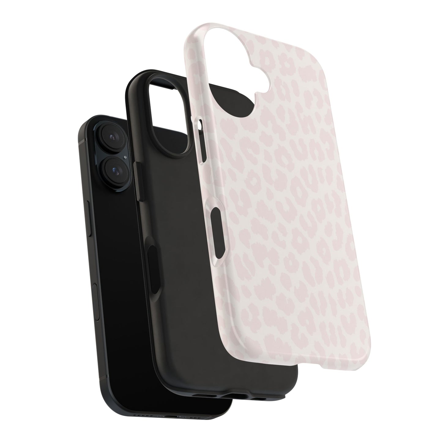 Petal Pink Leopard - Protective Phone Case