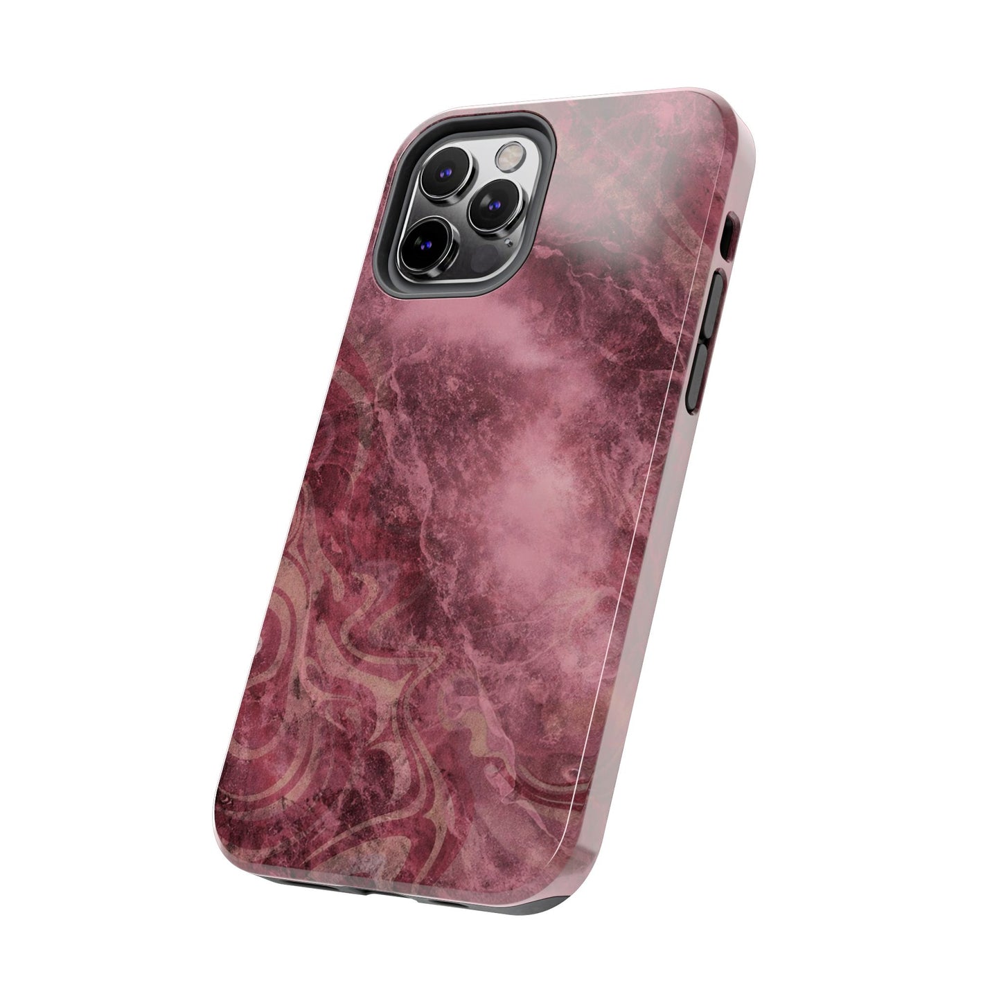 Marble Magenta - Protective Phone Case