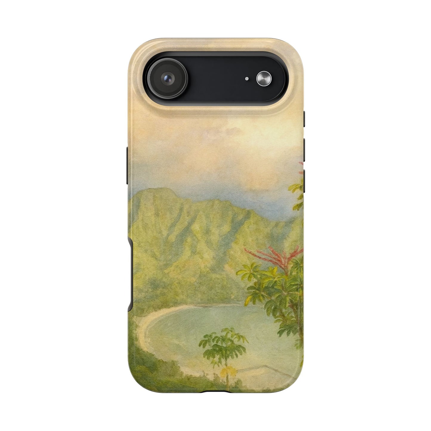 Vintage Tropical Beach - Protective Phone Case
