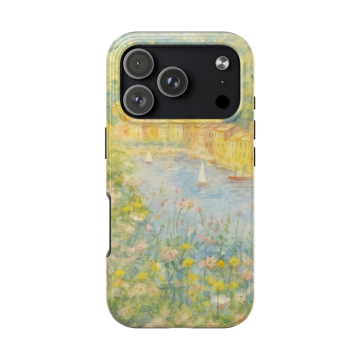 Mediterranean Seaside - Protective Phone Case