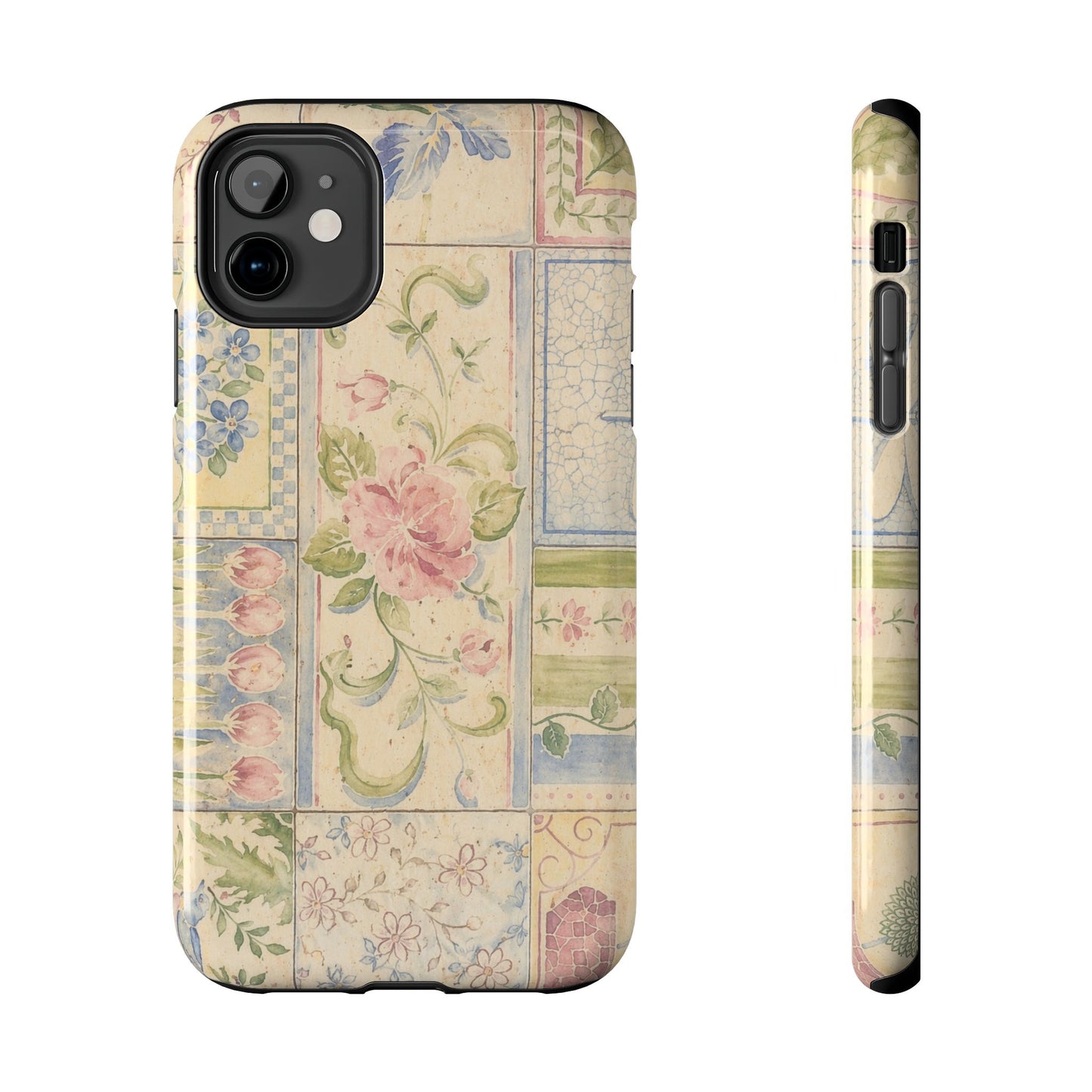 Floral Patchwork - Protective Phone Case