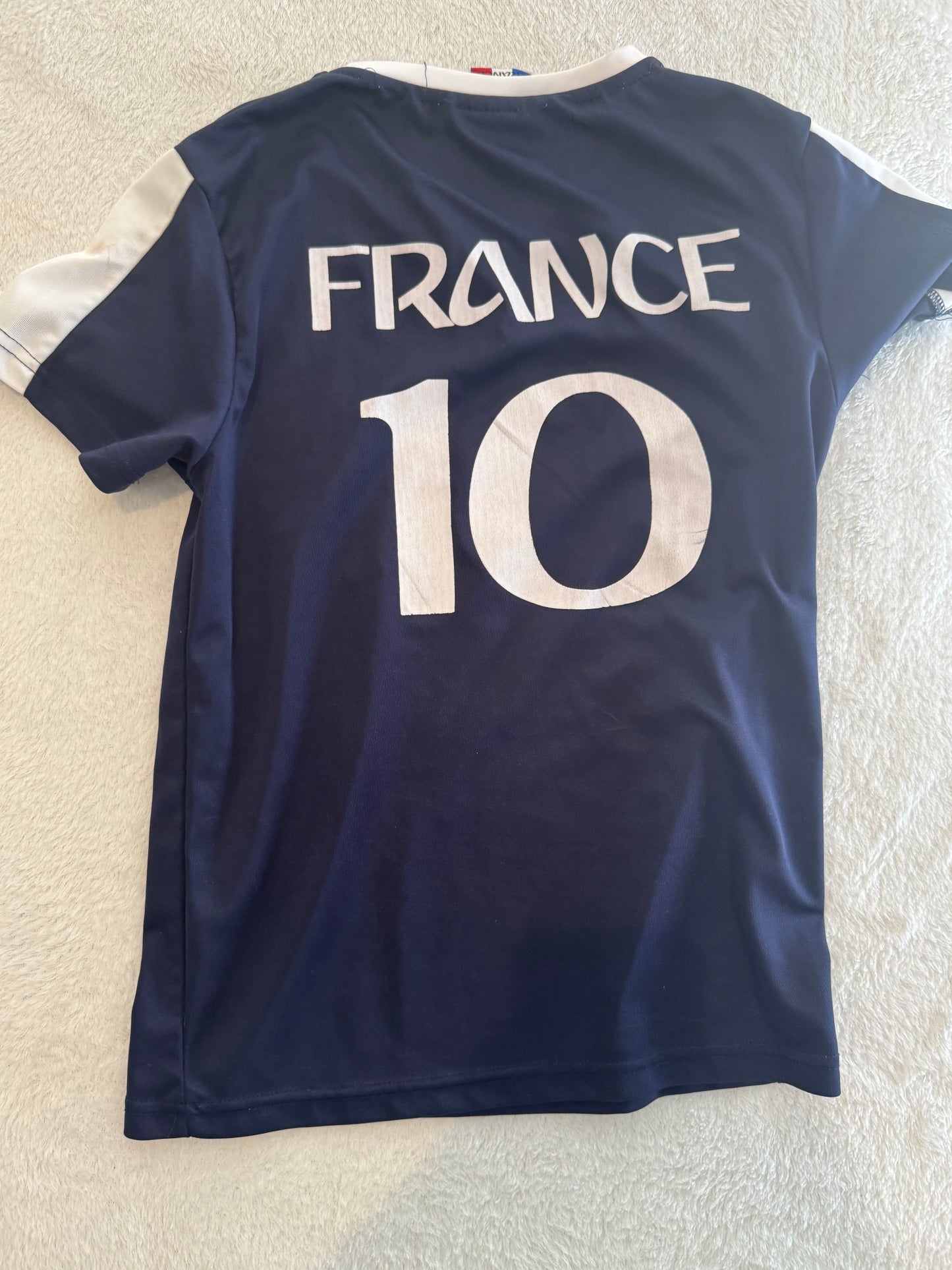 Adorable Blue France Baby Tee
