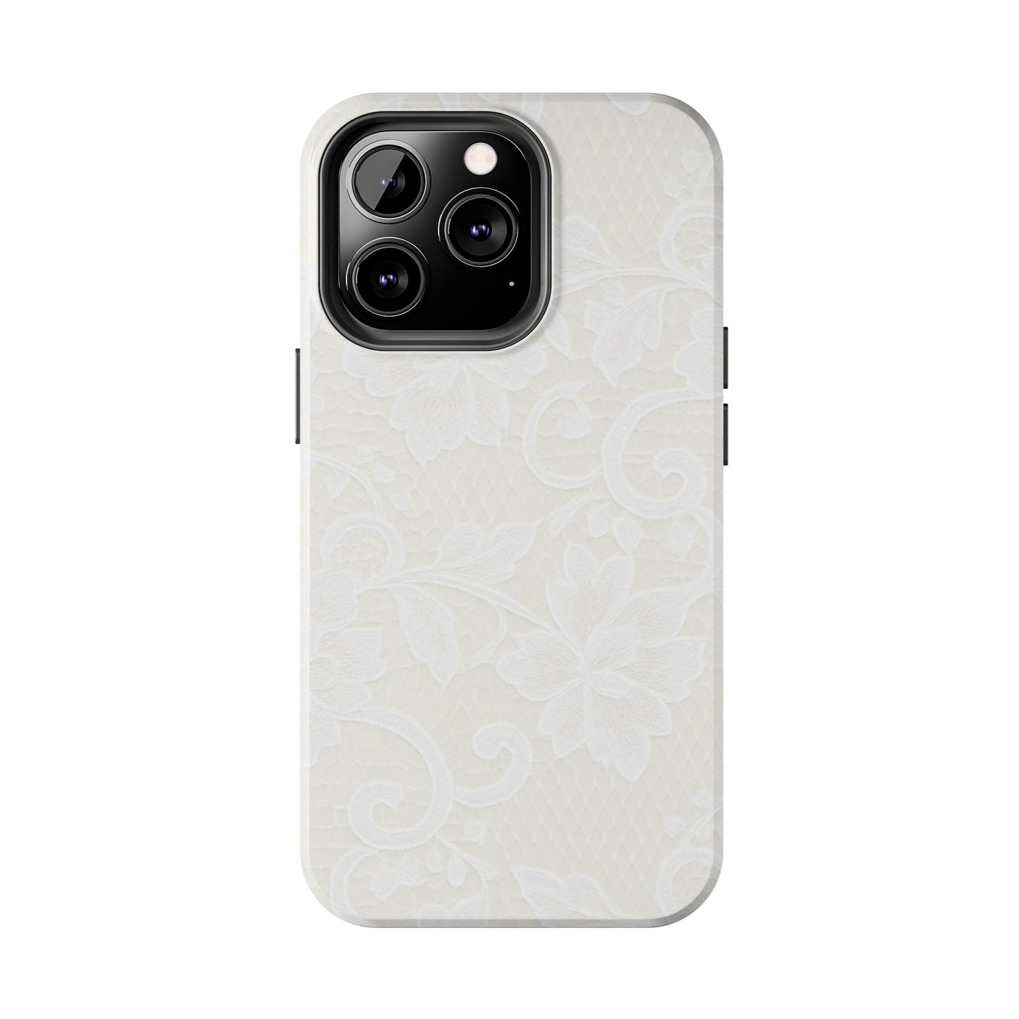 White Lace - Protective Phone Case