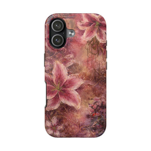 Vintage Lily - Protective Phone Case