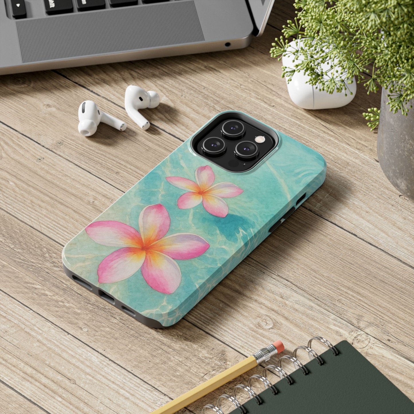 Tropical Flowers - Protective Phone Case