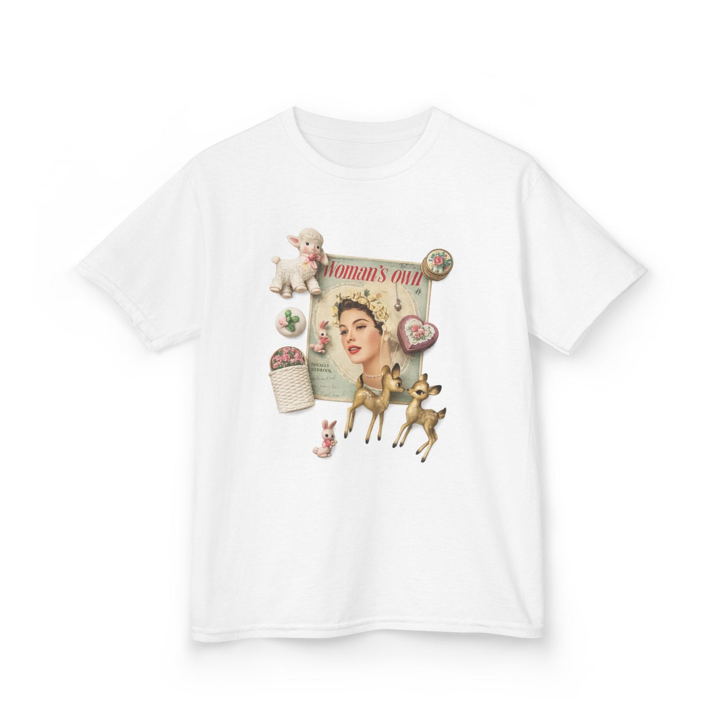 Feminine Collage - Baby Tee