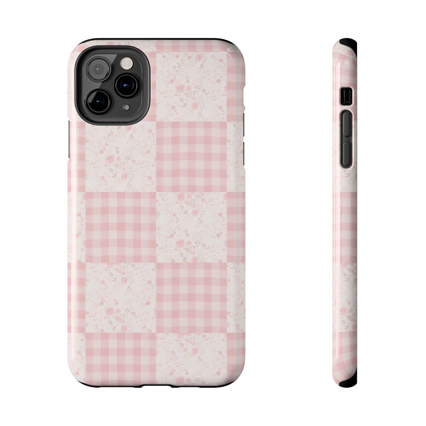 Baby Pink Quilt - Protective Phone Case