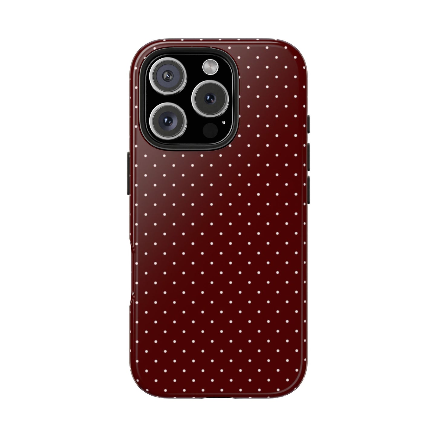 Red Polka Dots - Protective Phone Case