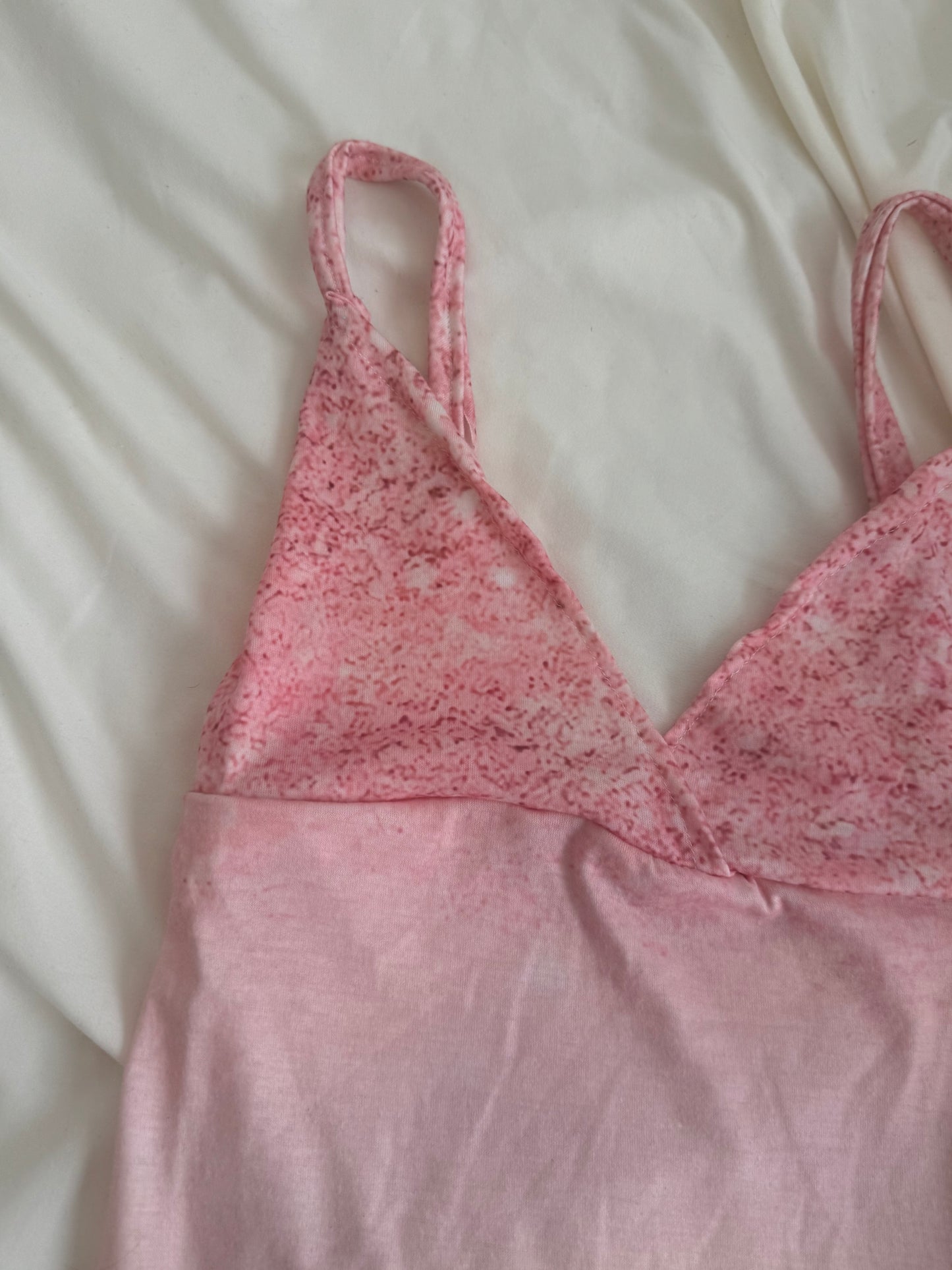 Fitted Pink Top with Gorgeous Design
