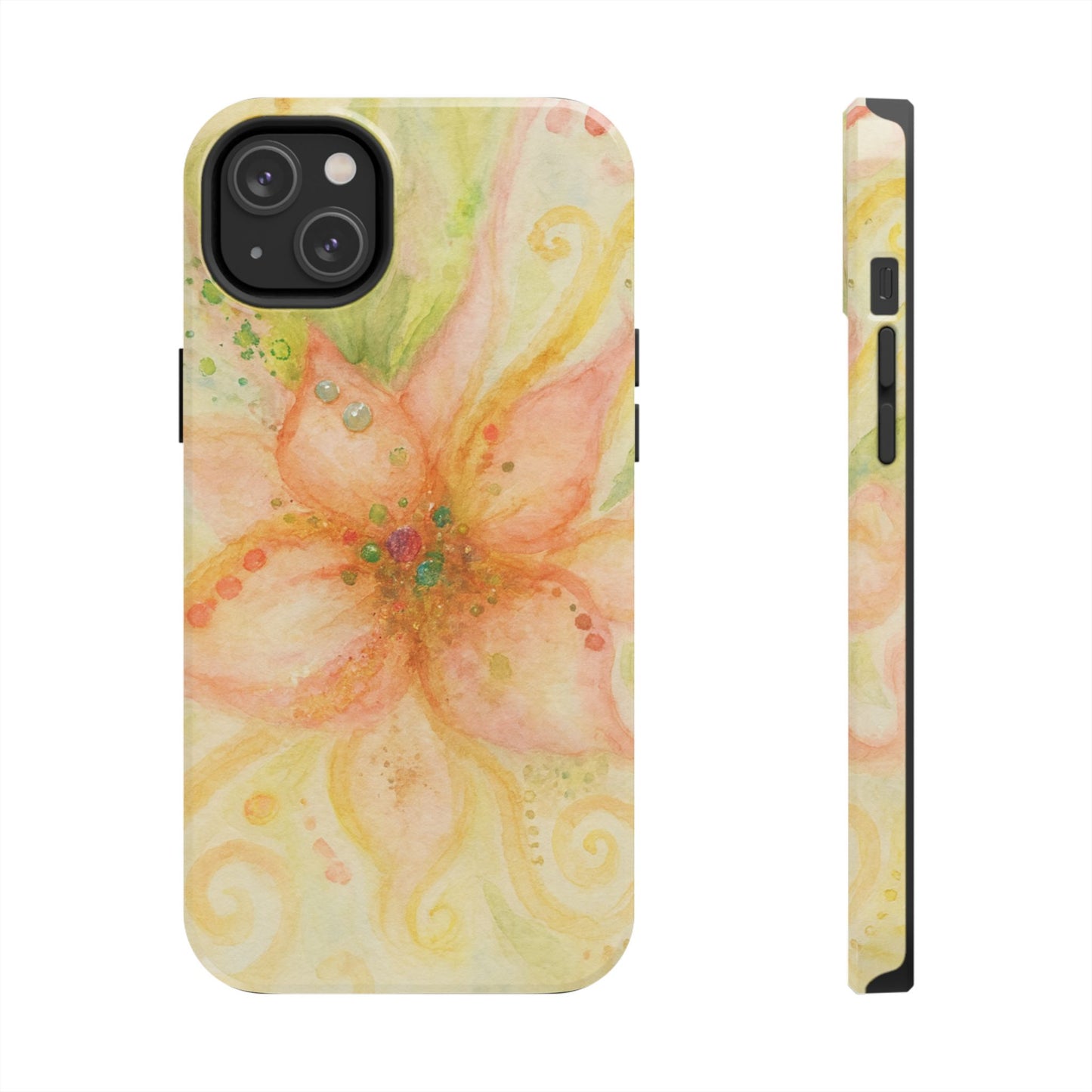 Shimmery Flower - Protective Phone Case