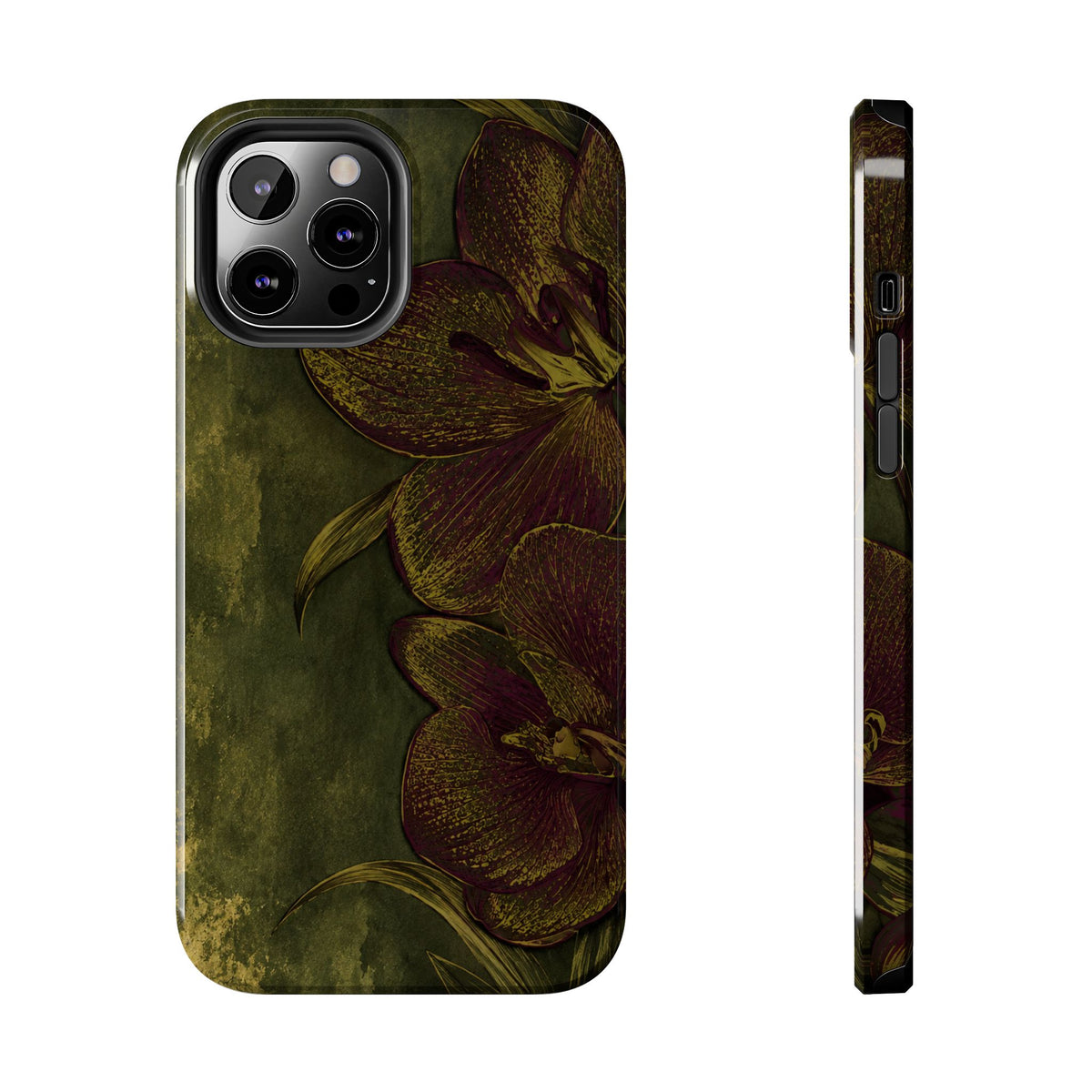Olive Orchid - Protective Phone Case
